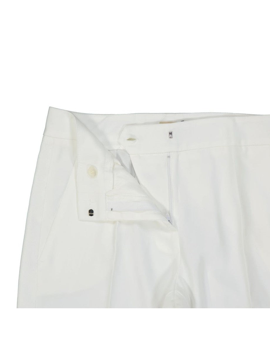 Blanca Vita White Polyester Pant Trousers