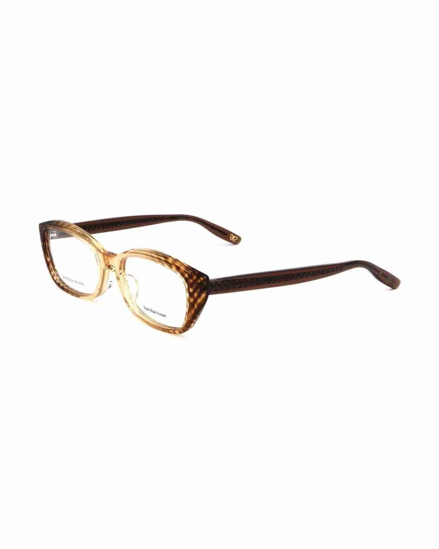 Bottega Veneta Brown Acetate Frame Eyeglasses