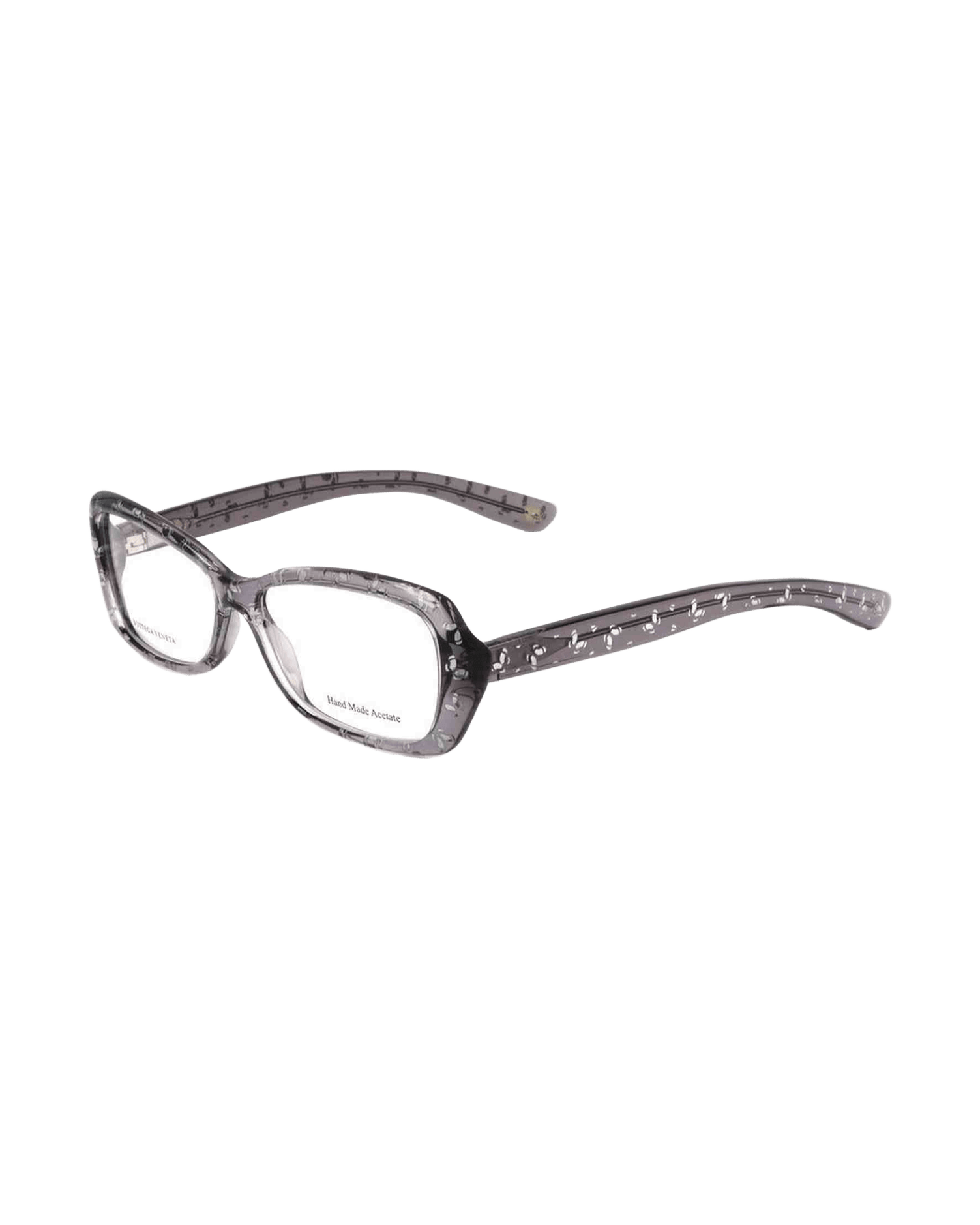 Bottega Veneta Gray Acetate Frame Eyeglasses