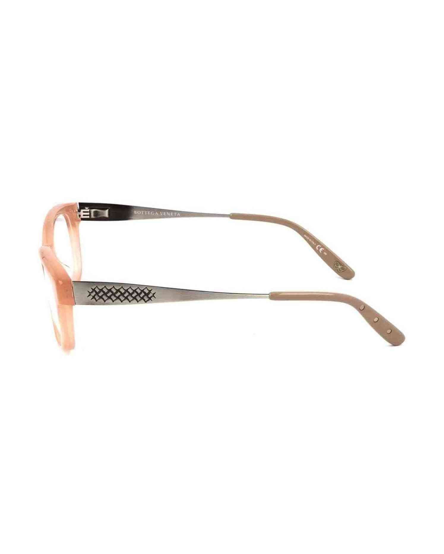 Bottega Veneta Bicolor Acetate Frame Eyeglasses