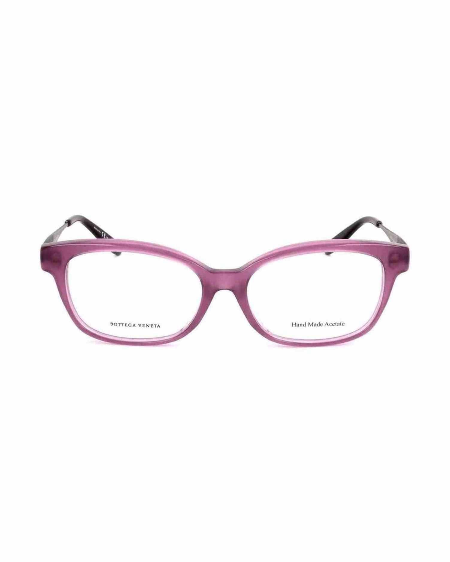 Bottega Veneta Bicolor Plastic Frame Eyeglasses