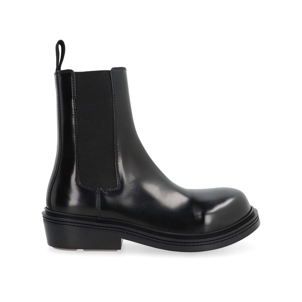 Bottega Veneta Black Calfskin Chelsea Boots Glam Steals