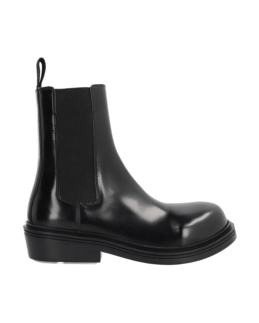 Bottega Veneta Black Calfskin Chelsea Boots Glam Steals