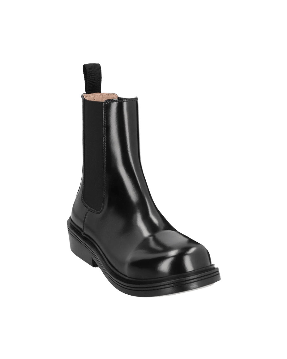 Bottega Veneta Black Calfskin Chelsea Boots Glam Steals