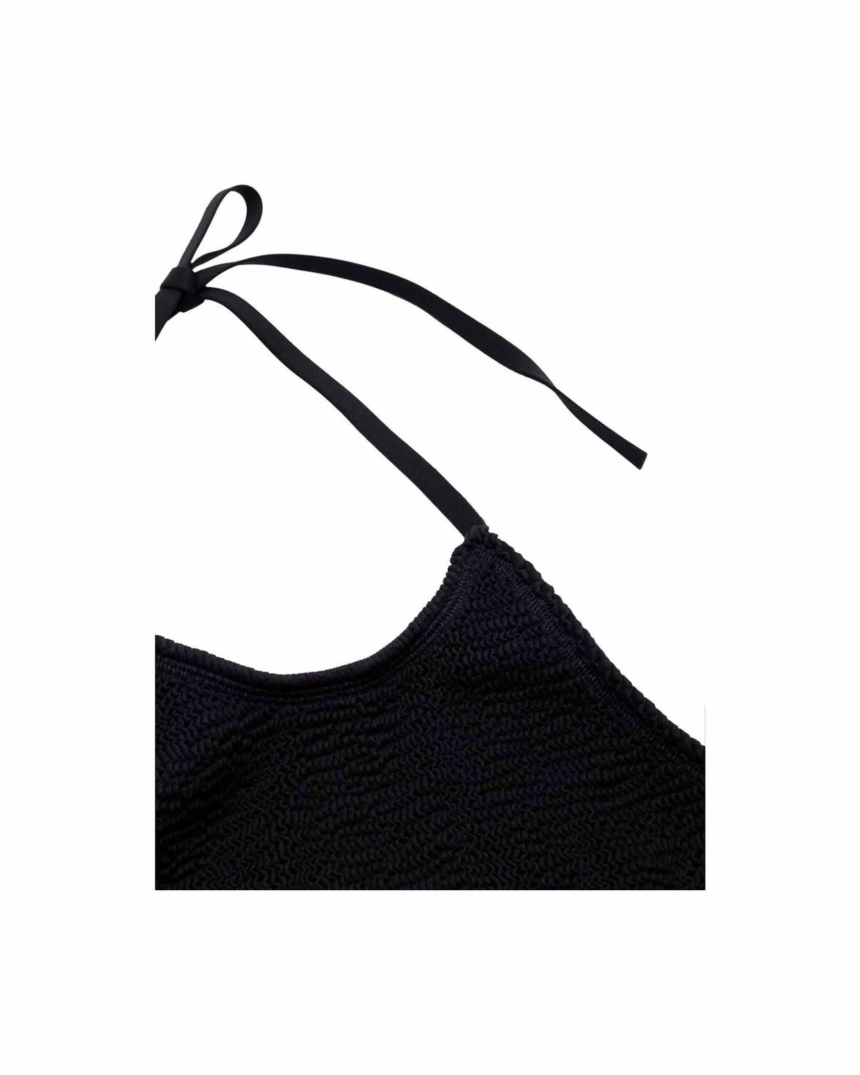 Bottega Veneta Black Polyamide Bikini Classic Bikinis