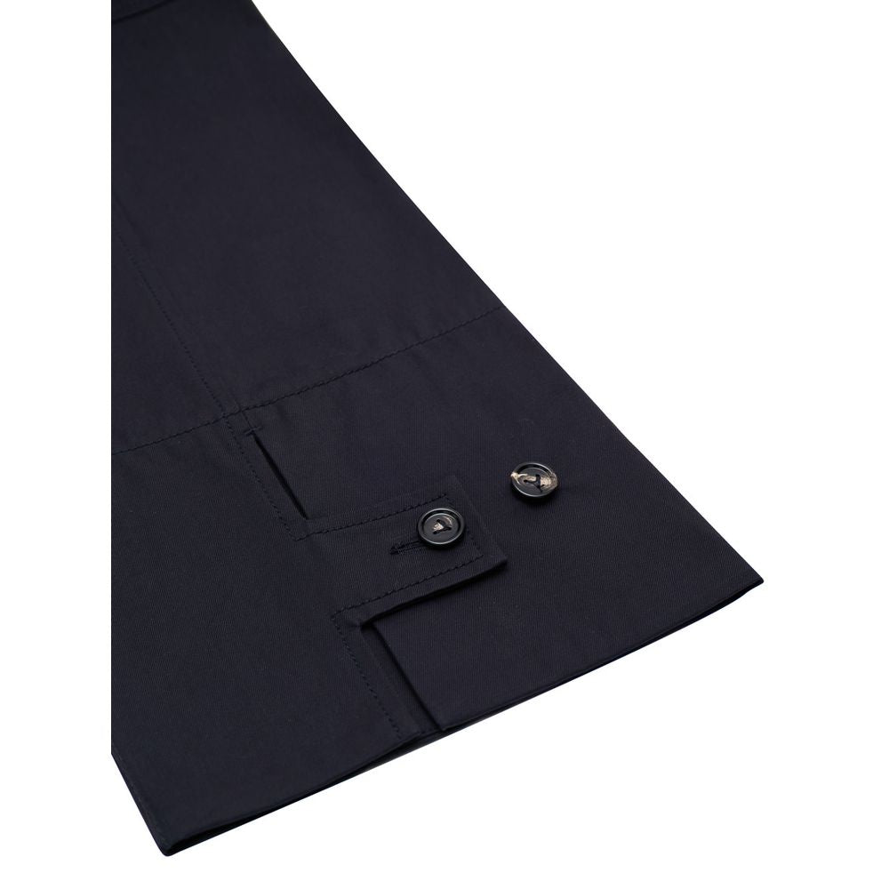 Bottega Veneta Blue Cotton Navy Pant Glam Steals