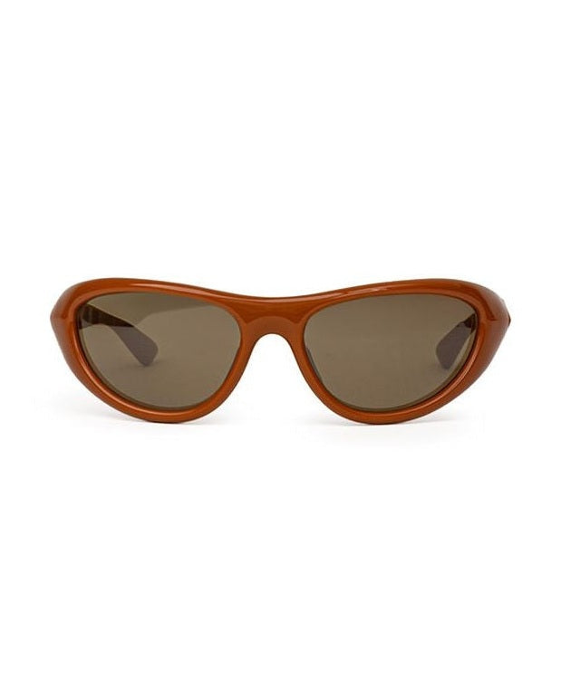 Bottega Veneta Brown Acetate Sunglass Sunglasses