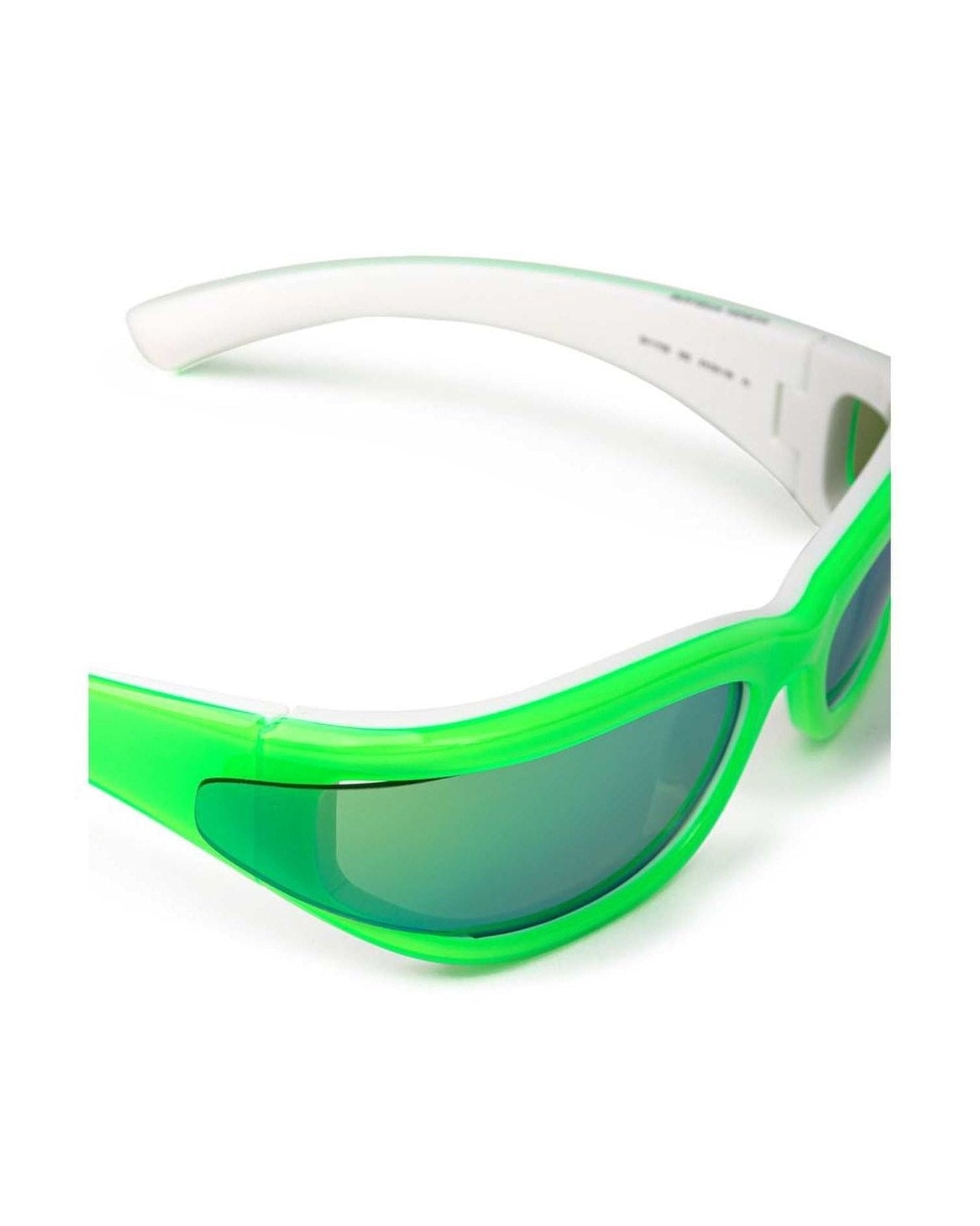 Bottega Veneta Green Acetate Sunglass Glam Steals