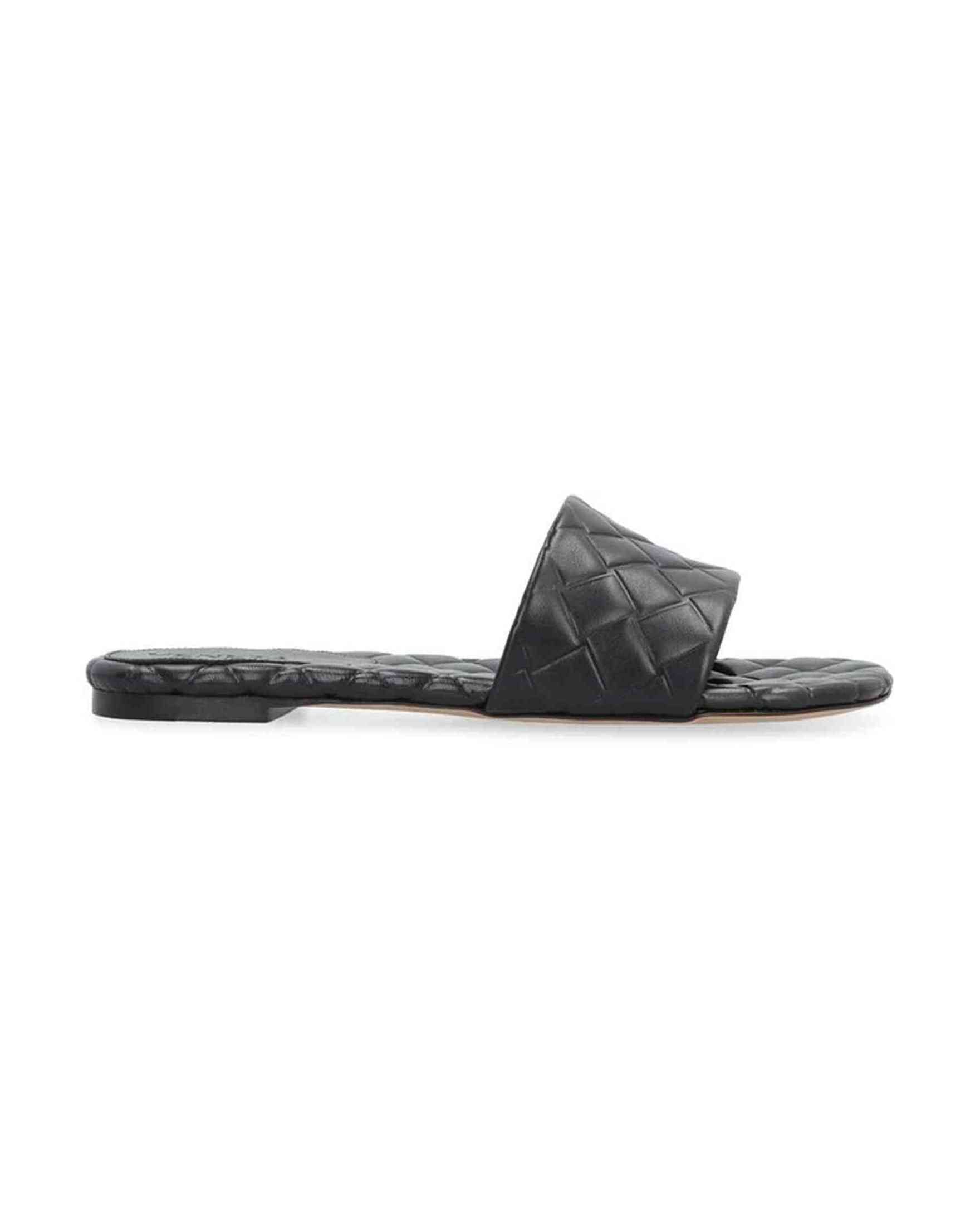 Bottega Veneta Leather Amy Mules Glam Steals