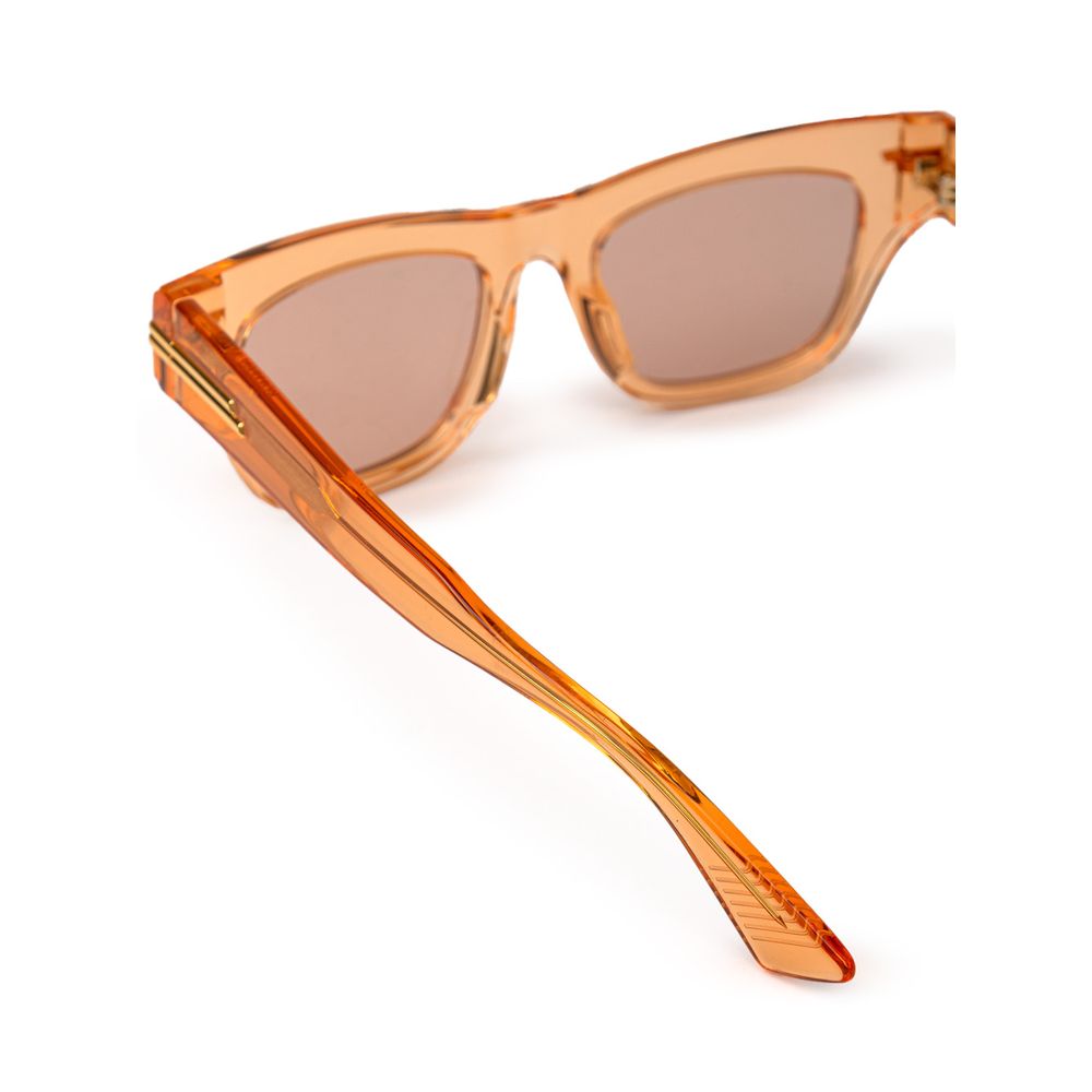 Bottega Veneta Orange Acetate Sunglass Glam Steals