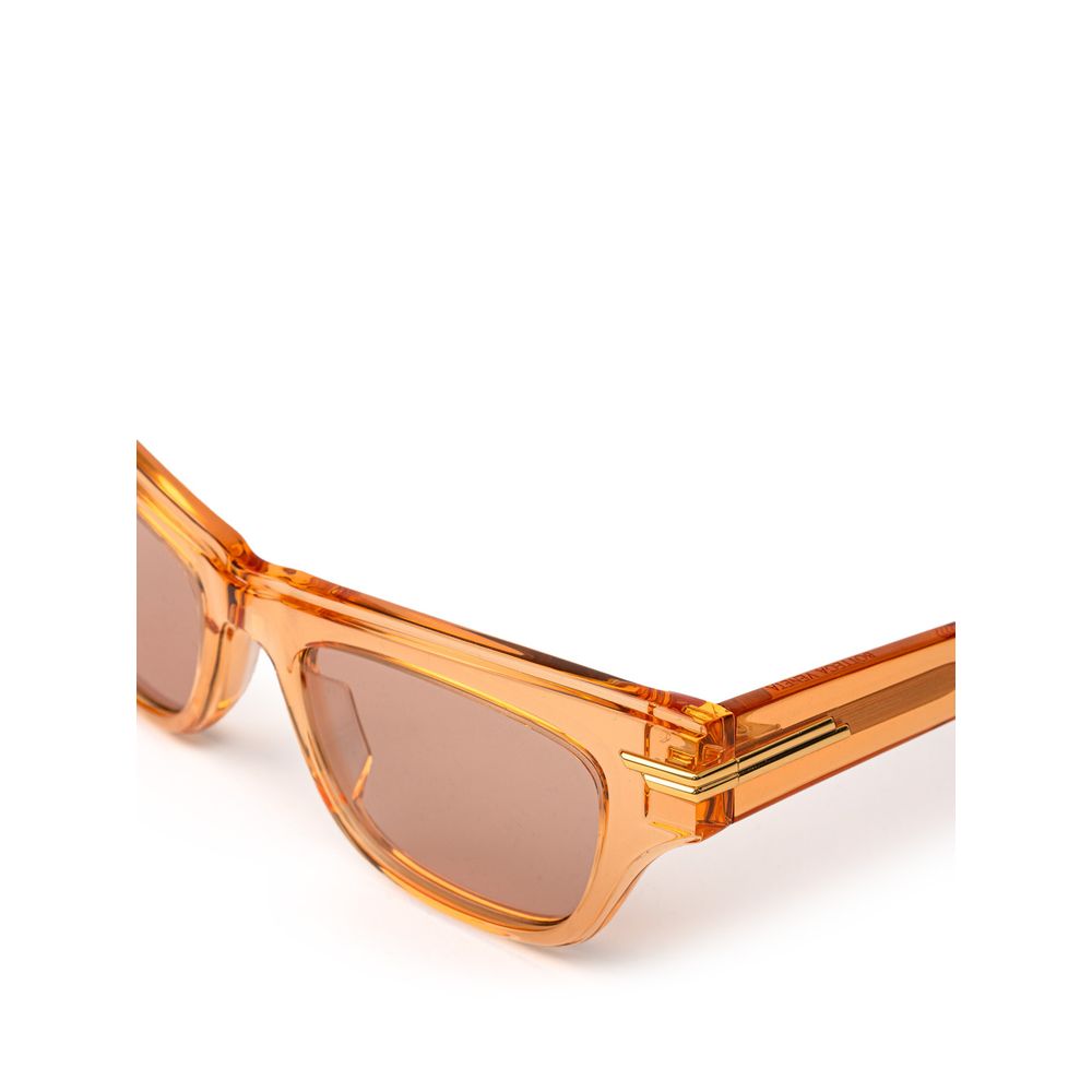 Bottega Veneta Orange Acetate Sunglass Glam Steals