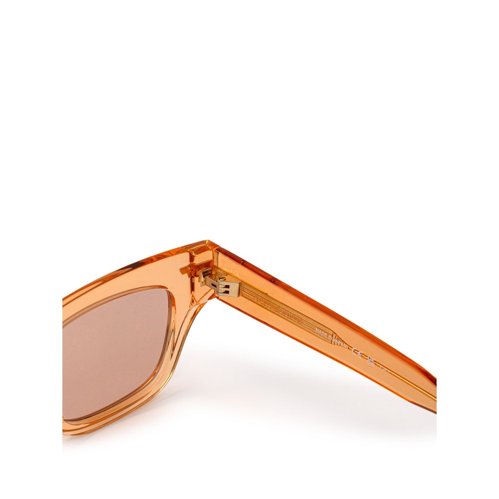 Bottega Veneta Orange Acetate Sunglass Glam Steals
