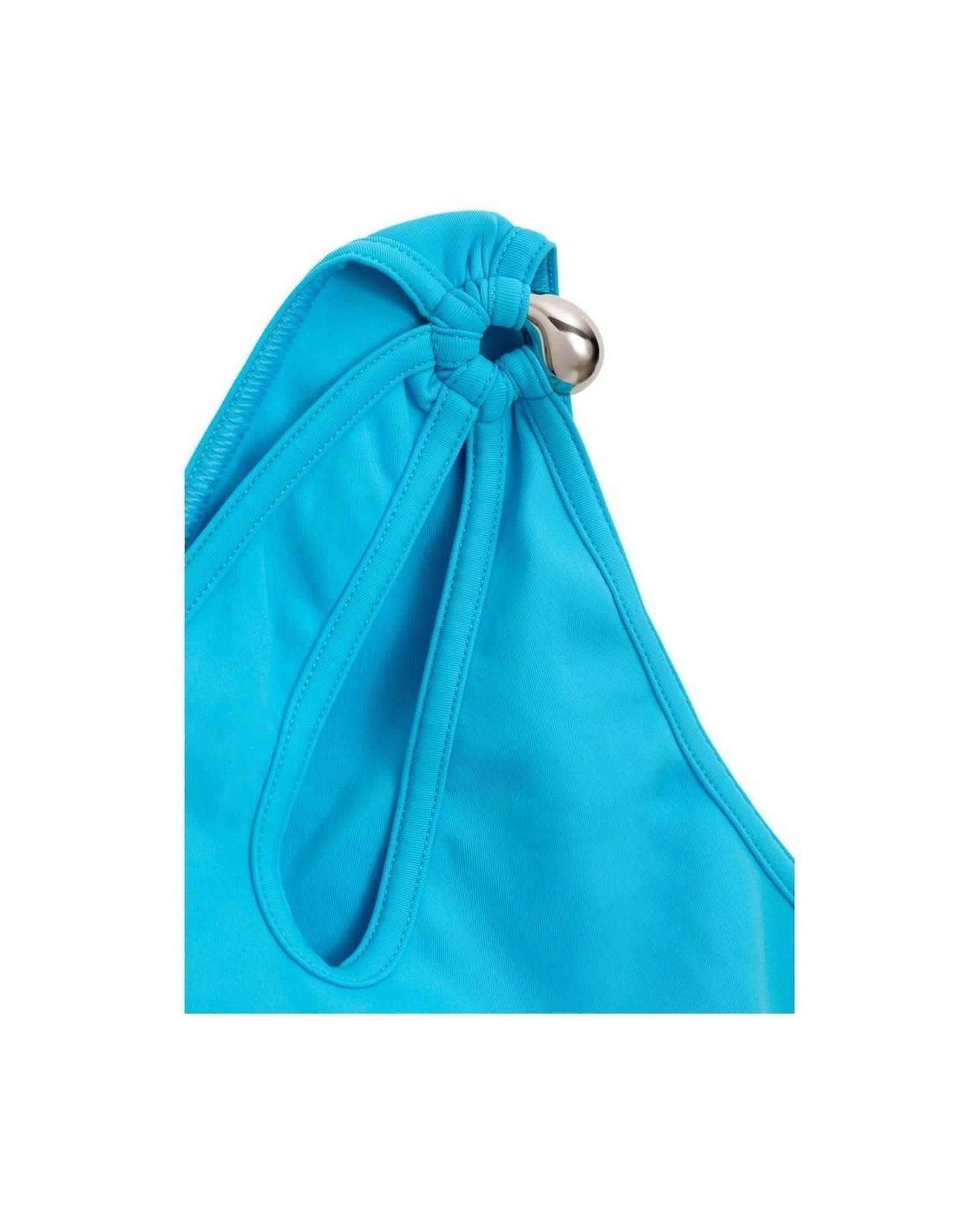 Bottega Veneta Turquoise Polyamide Bikini Classic Bikinis