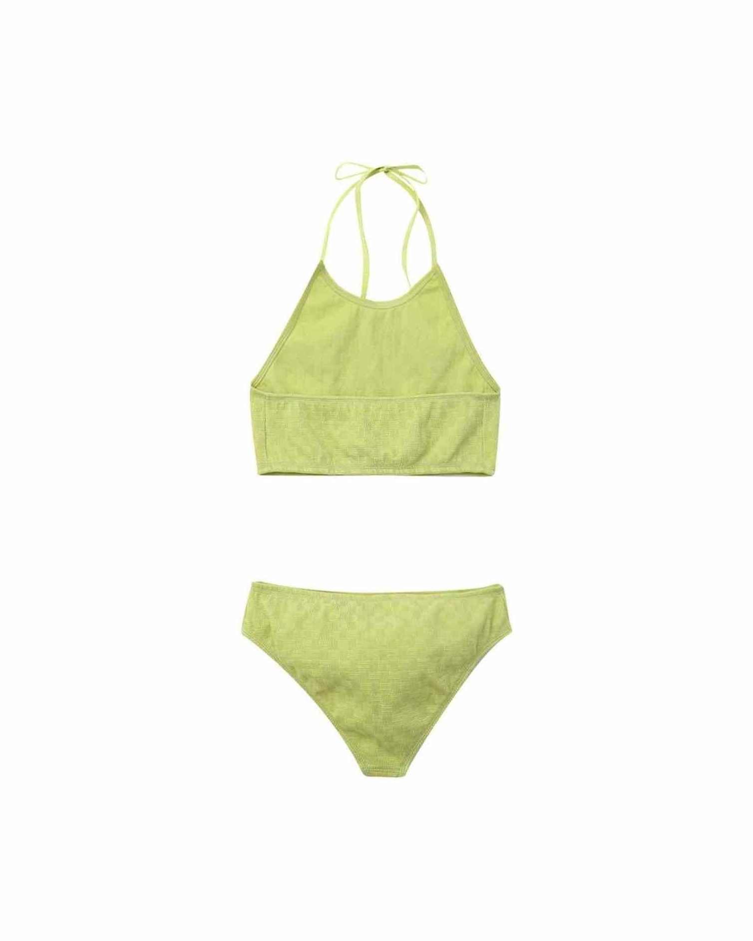 Bottega Veneta Yellow Polyamide Bikini Glam Steals