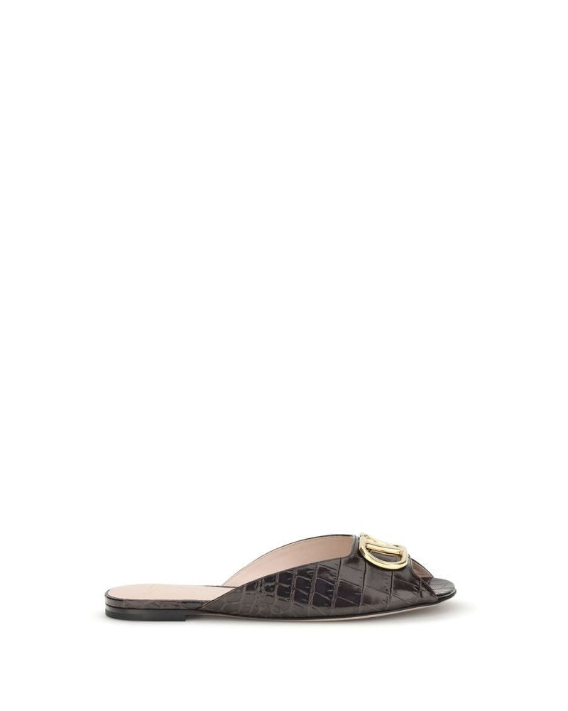 Brown Calf Leather Bos Taurus Flat Sandals Glam Steals