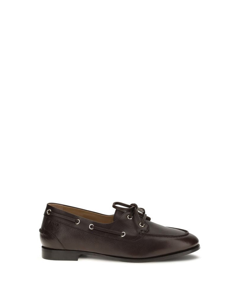 Bally Brown Slip On Loafers Glam Steals
