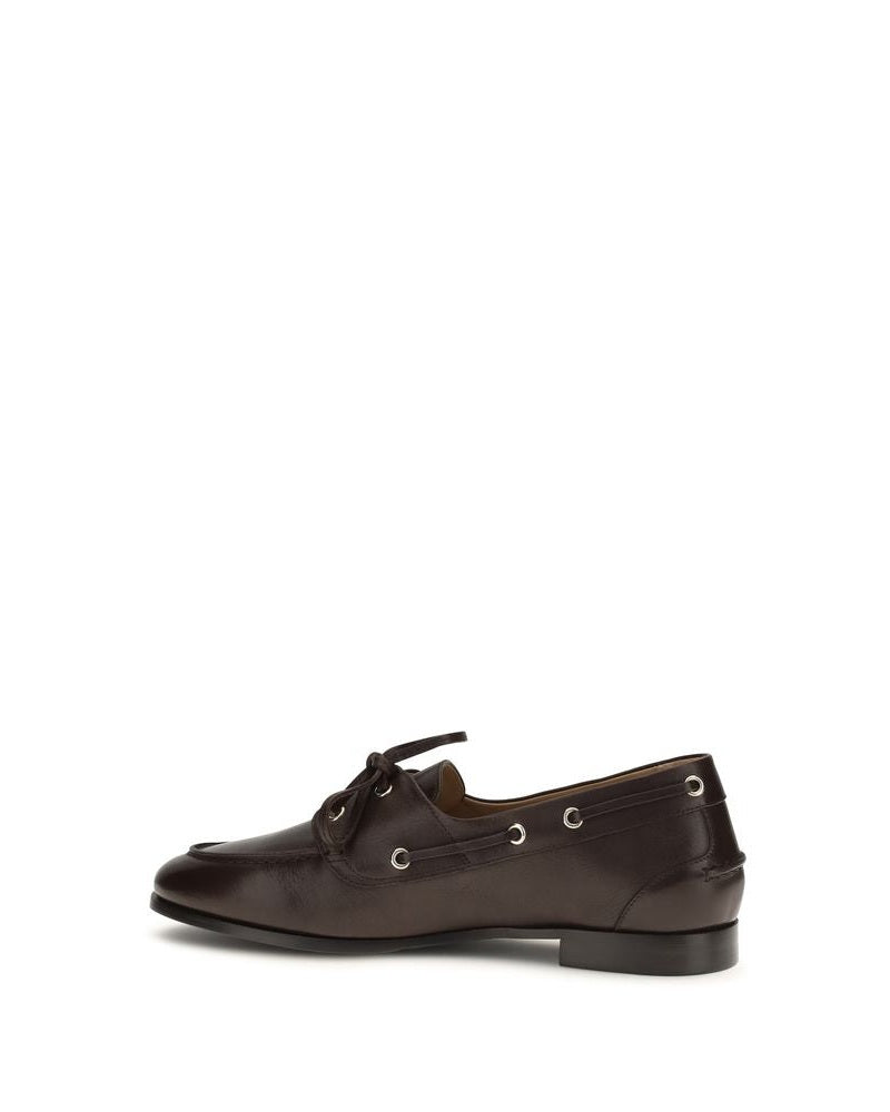 Bally Brown Slip On Loafers Glam Steals