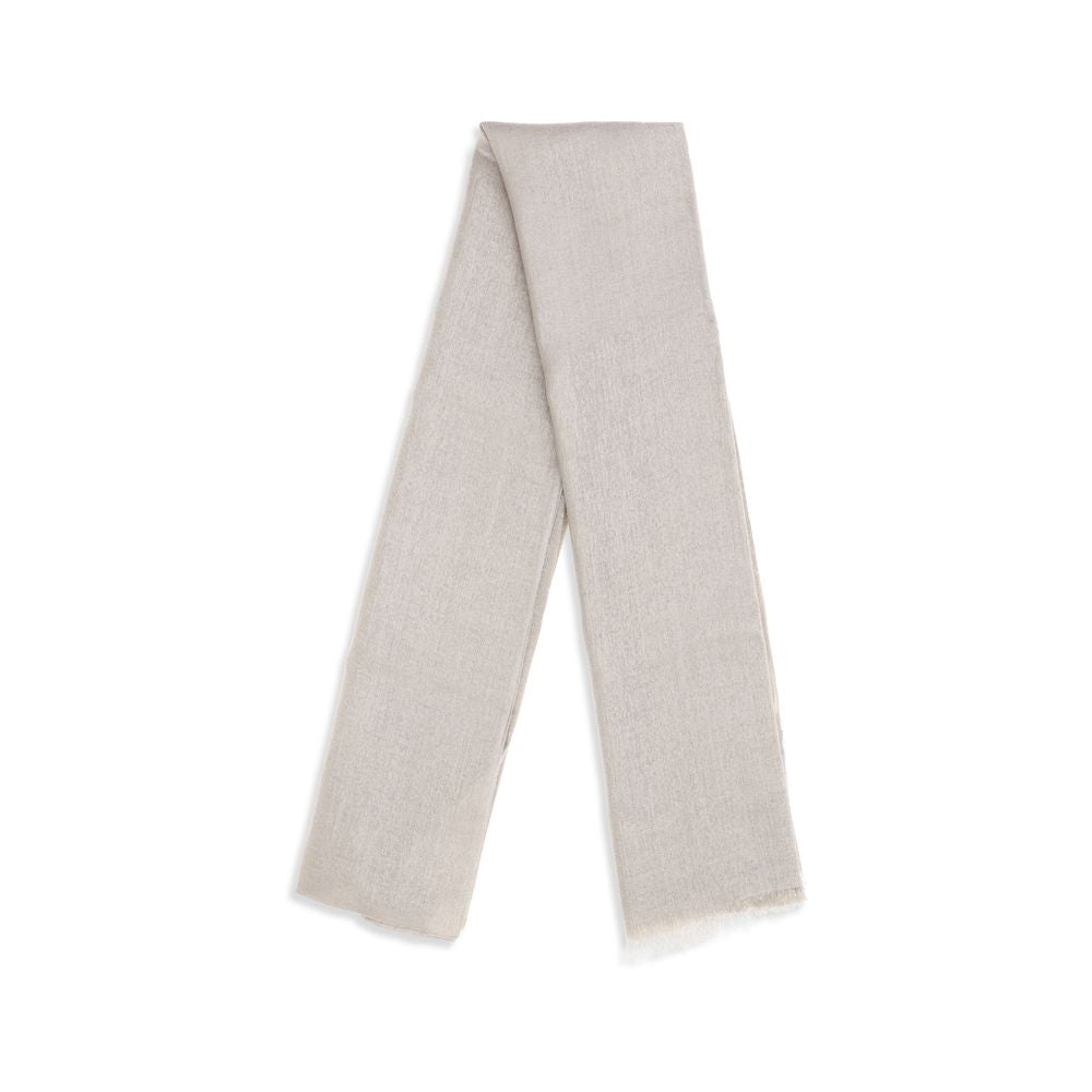 Brunello Cucinelli Beige Cashmere Scarf Glam Steals