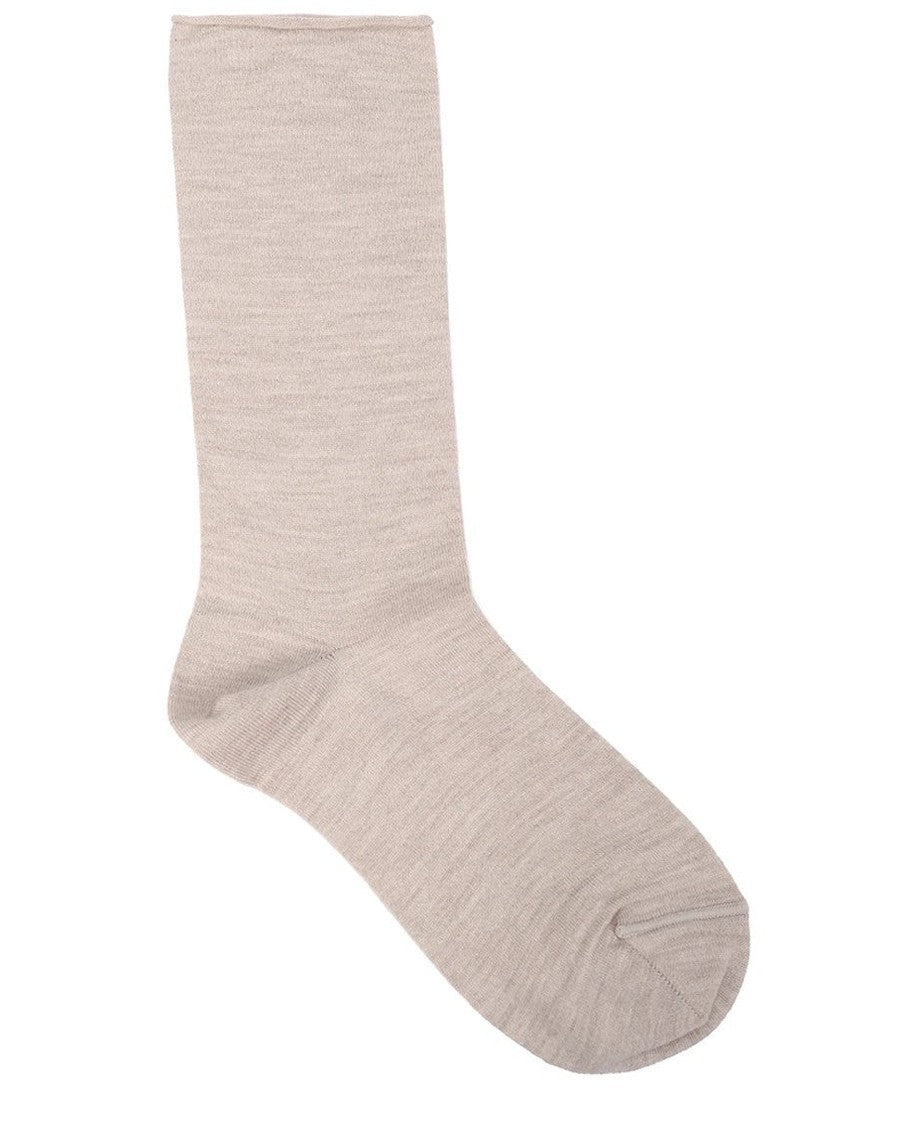 Brunello Cucinelli Beige Cashmere Socks Glam Steals