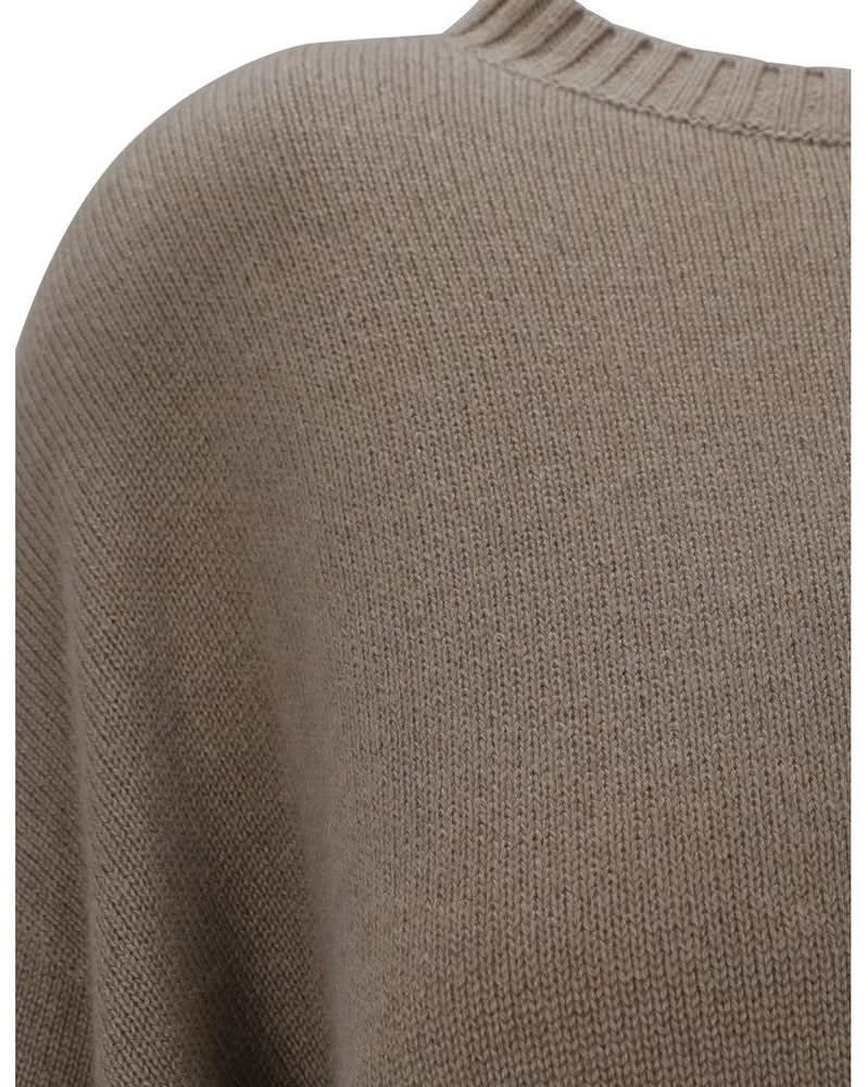 Brunello Cucinelli Beige Cashmere Sweater Sweaters