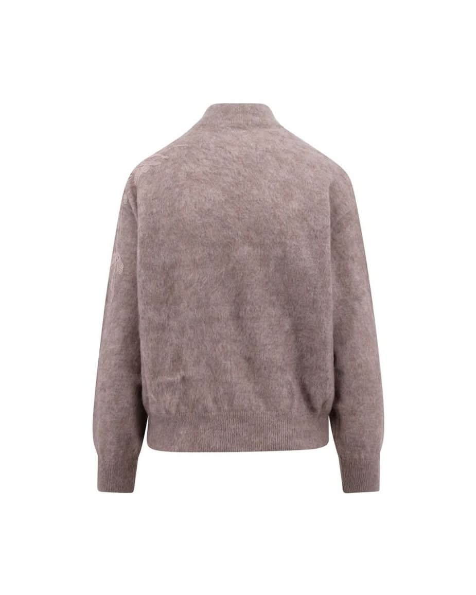 Brunello Cucinelli Beige Cashmere Sweatshirt Sweatshirts