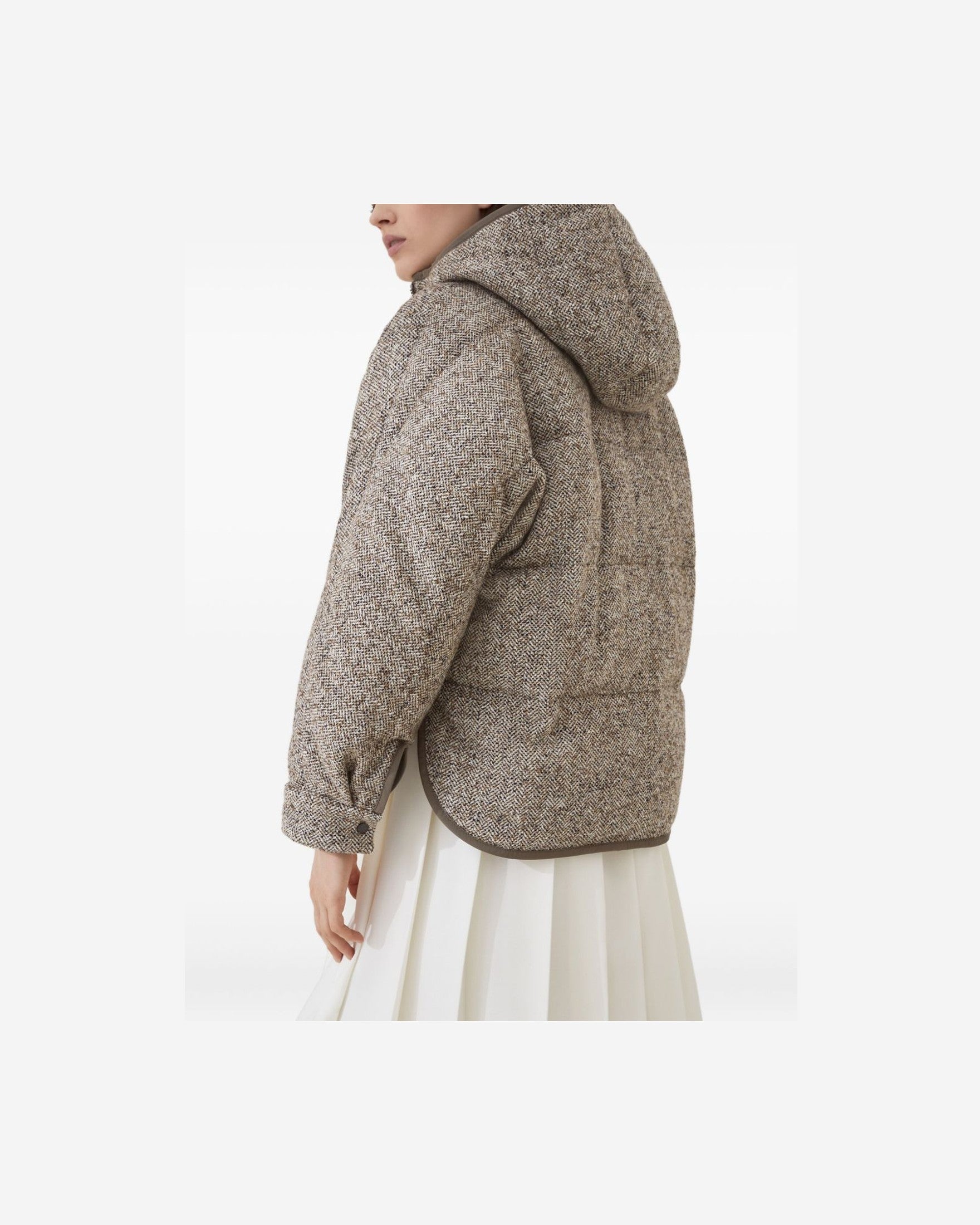 Brunello Cucinelli Beige Coat Glam Steals