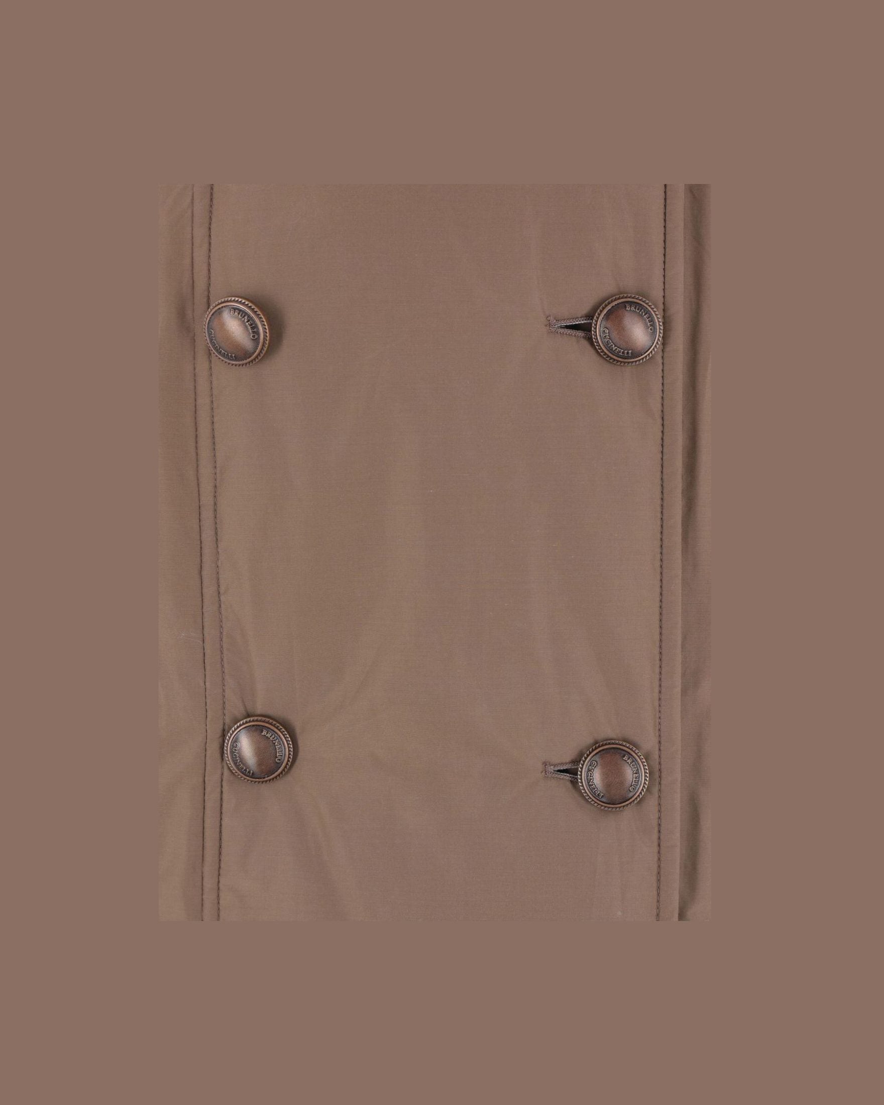 Brunello Cucinelli Beige Coat Glam Steals