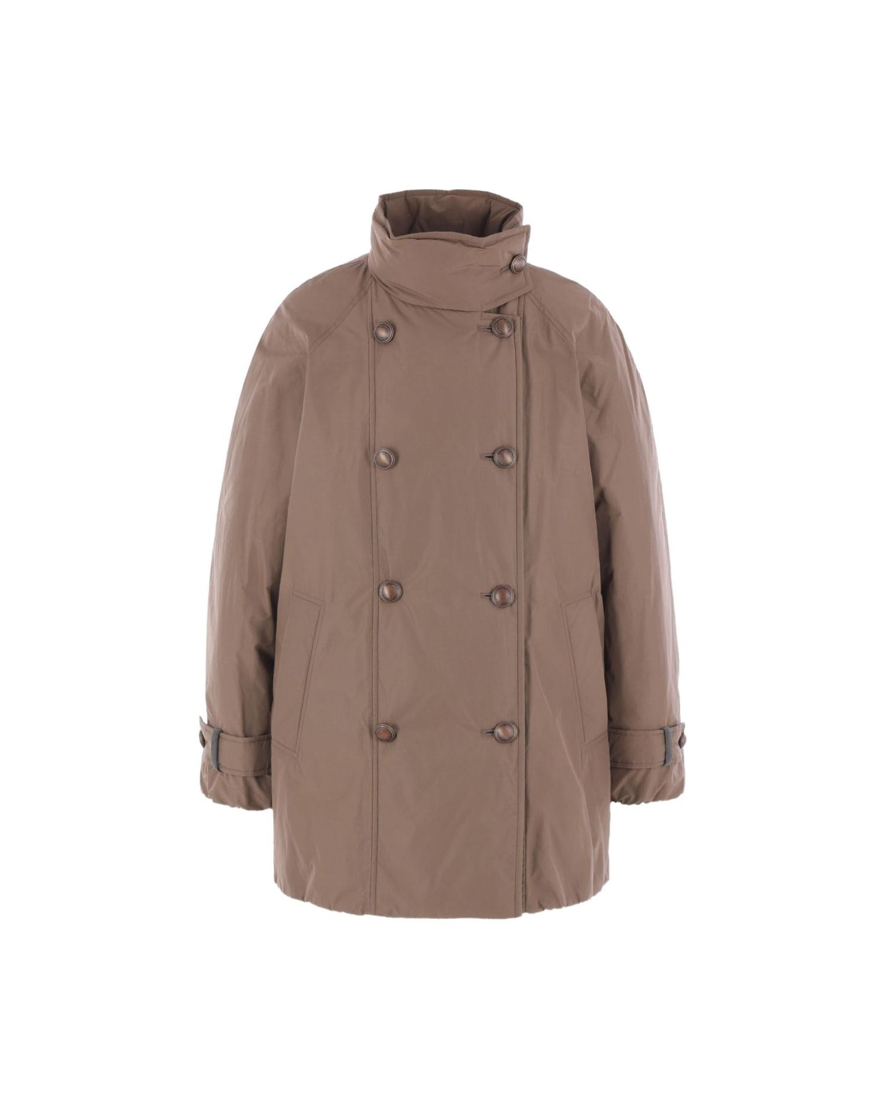 Brunello Cucinelli Beige Coat Glam Steals