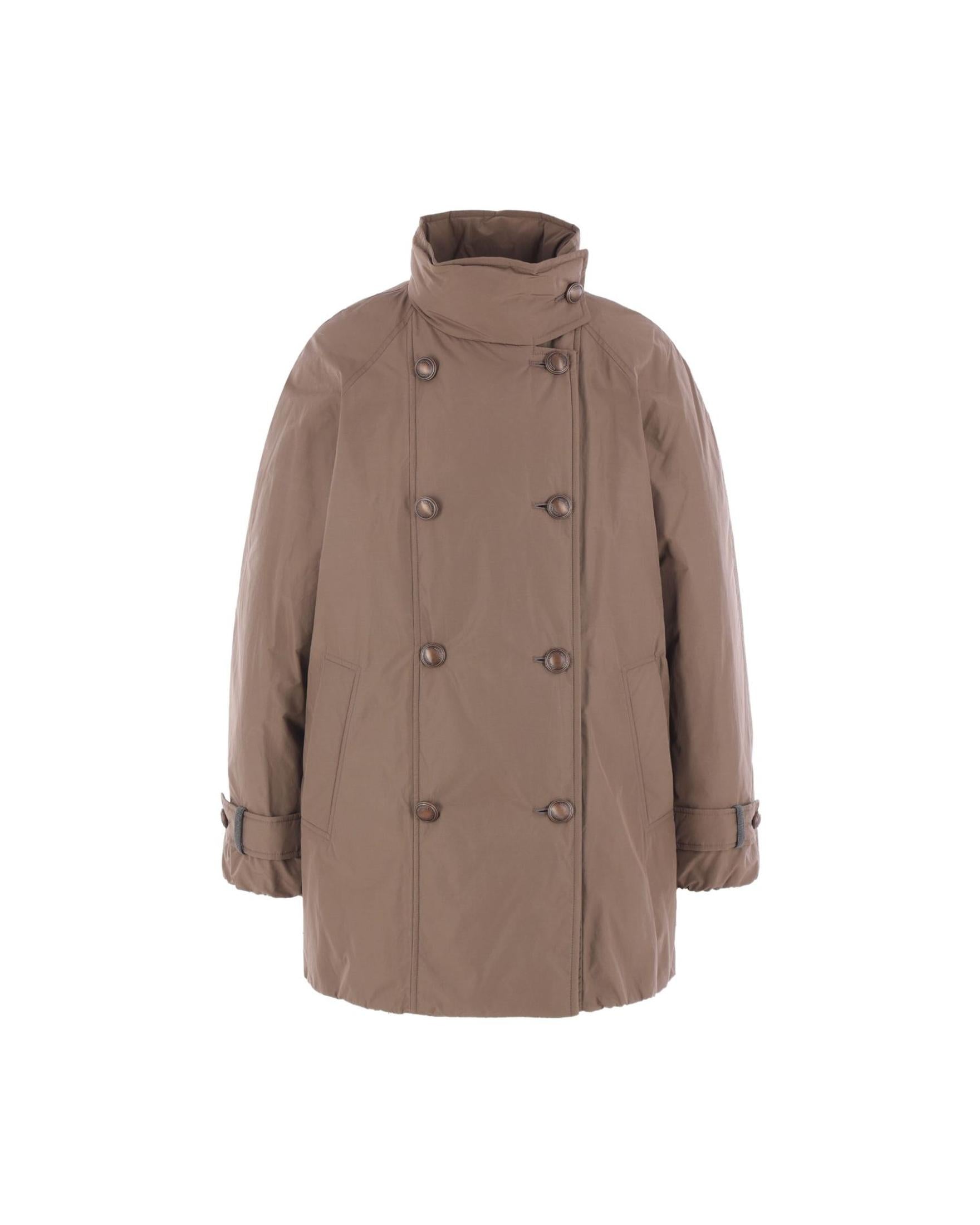 Brunello Cucinelli Beige Coat Glam Steals