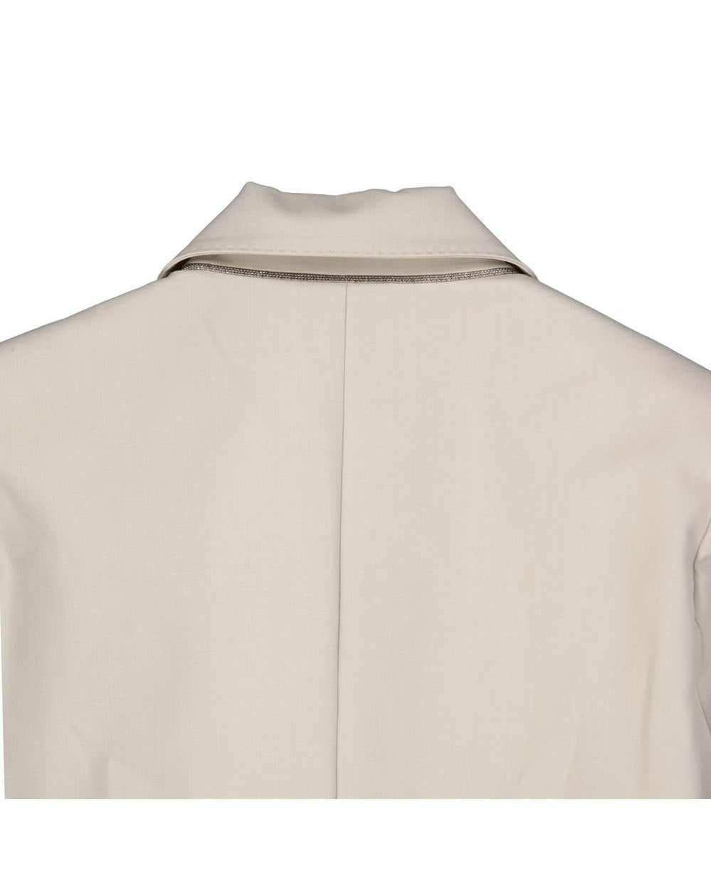 Brunello Cucinelli Beige Elastane Coat Glam Steals