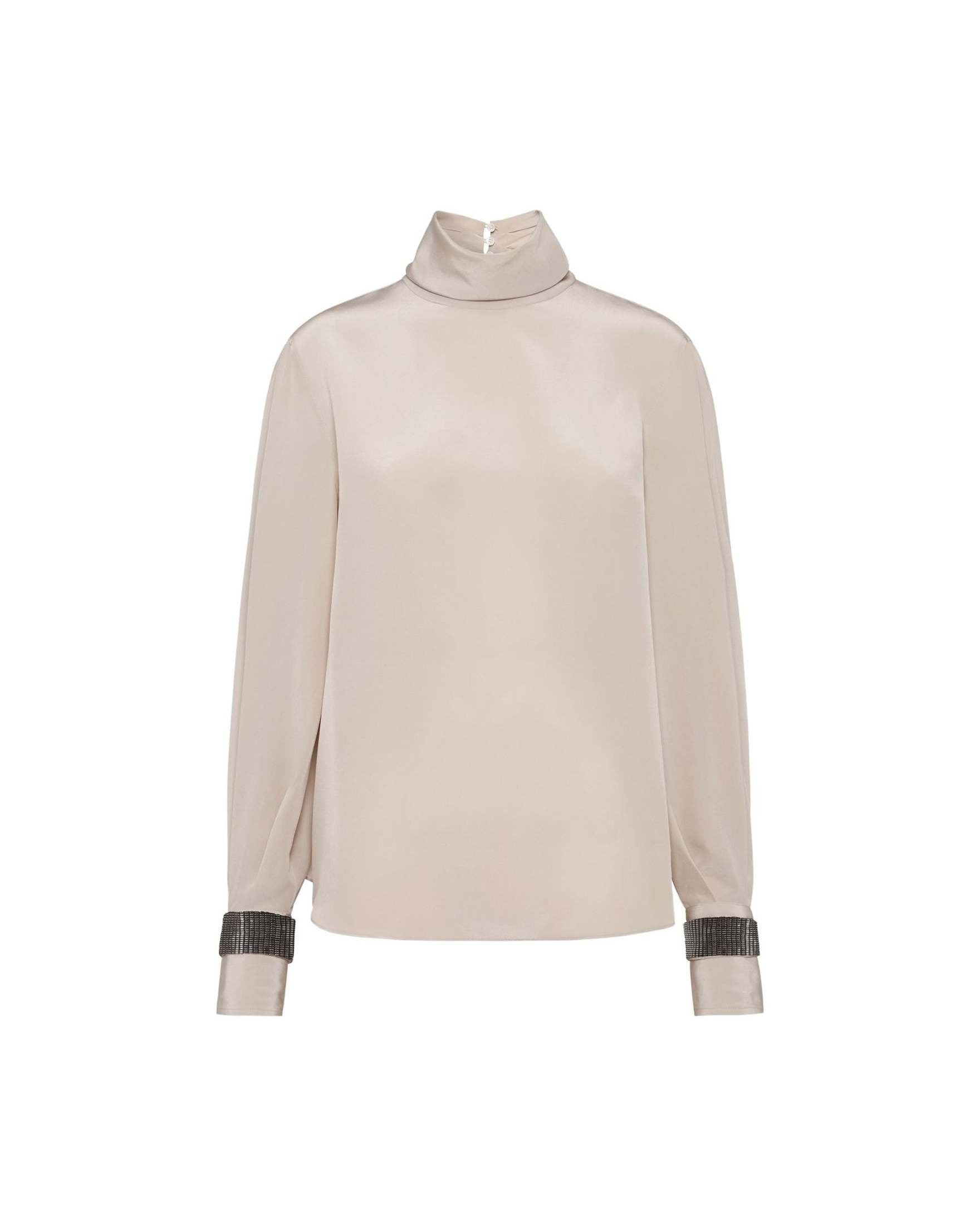 Brunello Cucinelli Beige Sweater Glam Steals