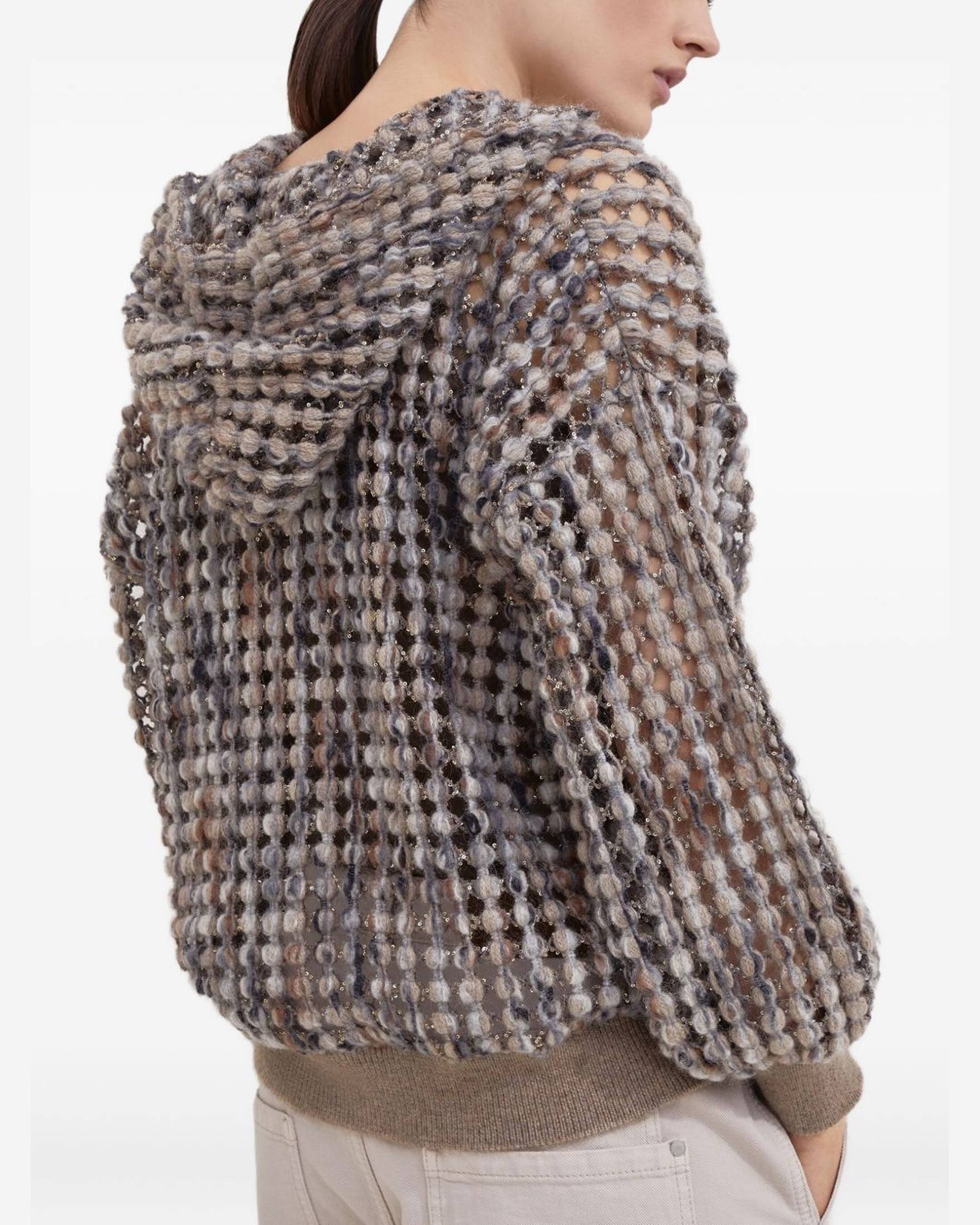 Brunello Cucinelli Beige Sweater Glam Steals