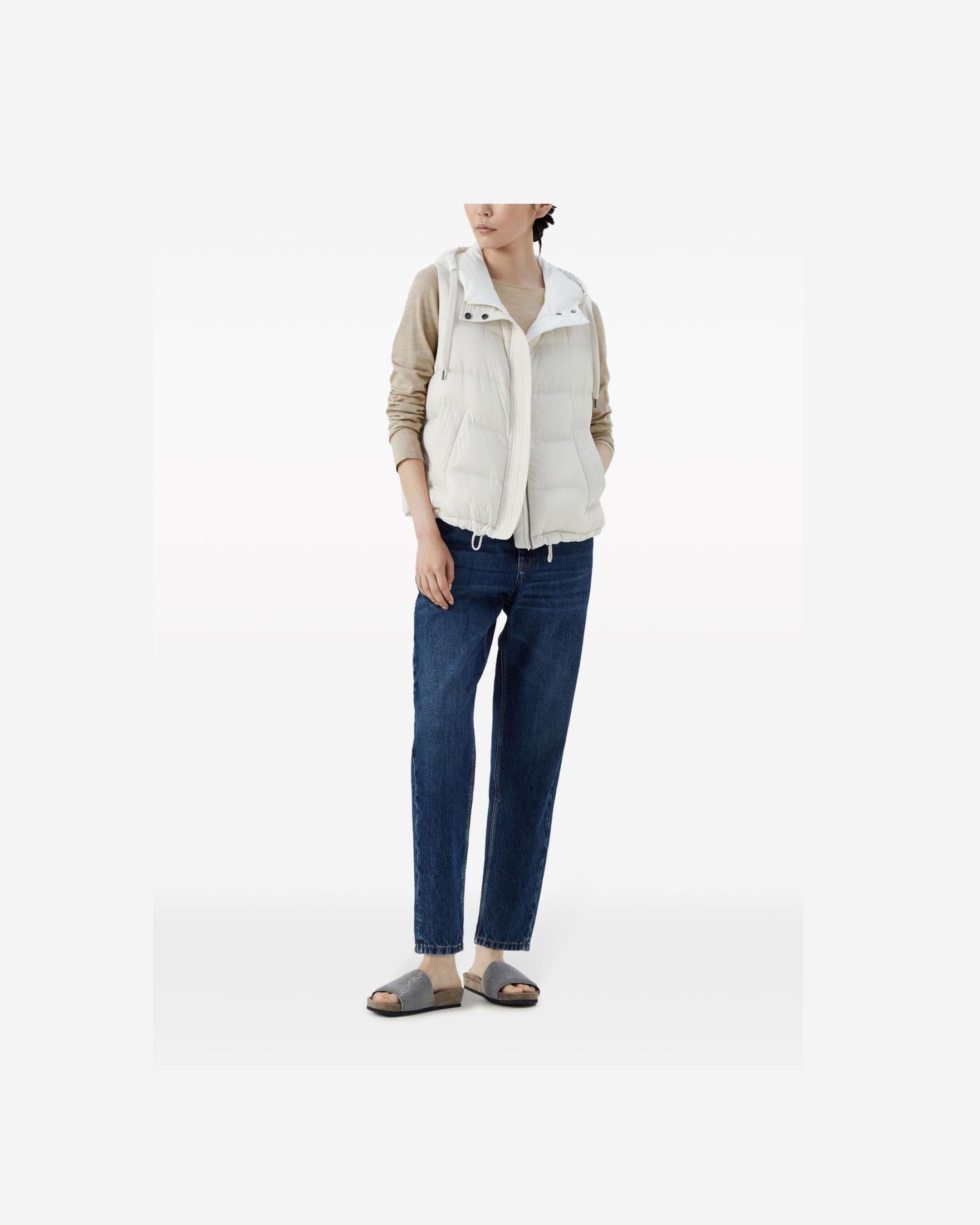 Brunello Cucinelli Beige Sweater Glam Steals