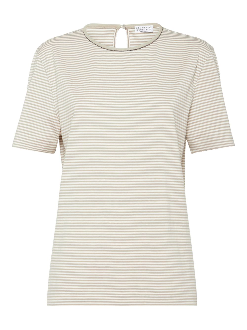 Brunello Cucinelli Beige T-shirt and Polo Glam Steals