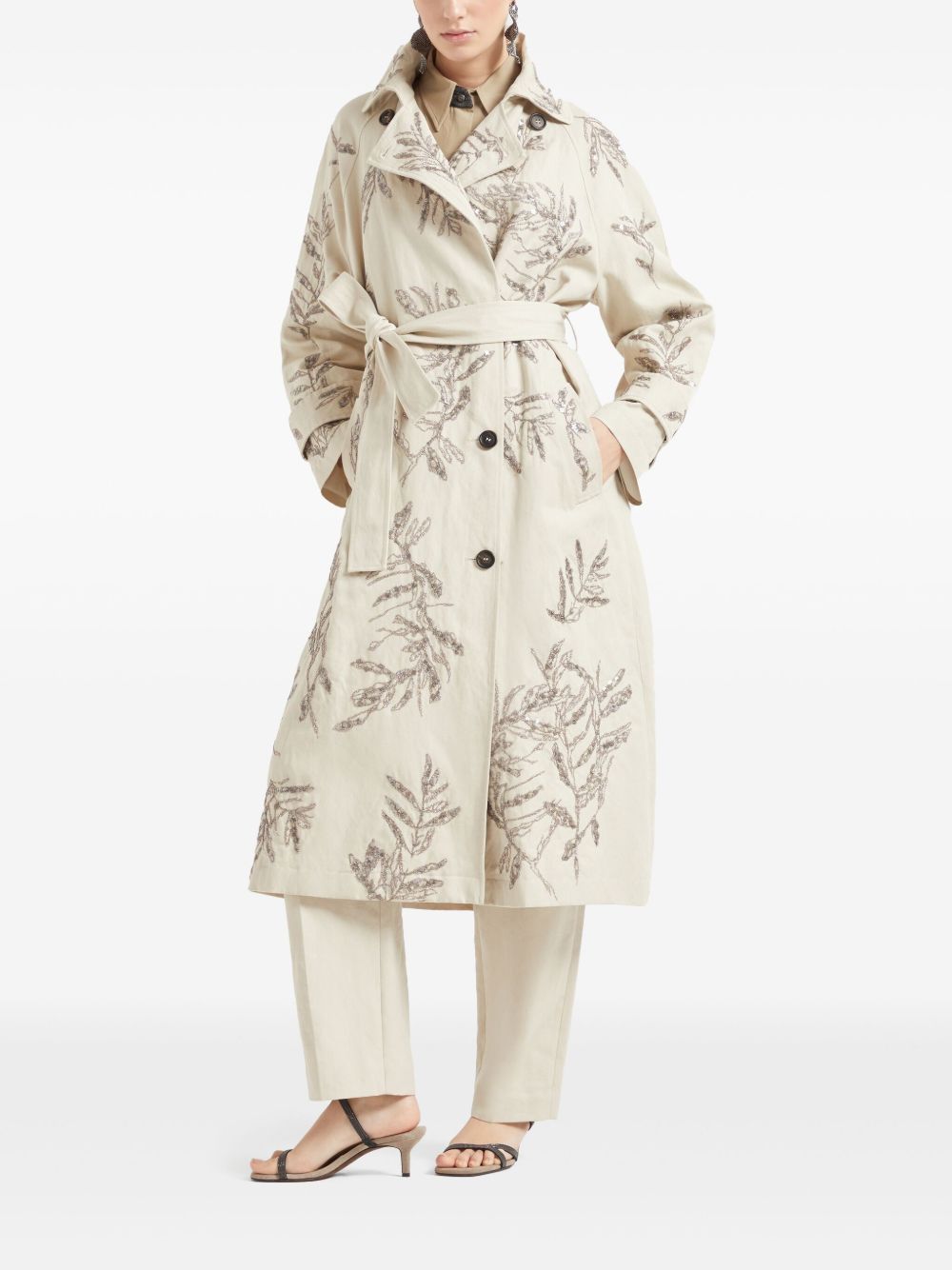 Brunello Cucinelli Beige Trouser Glam Steals