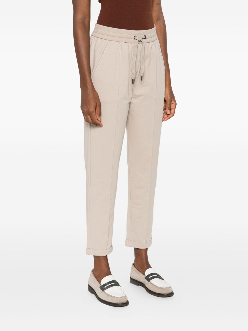 Brunello Cucinelli Beige Trouser Glam Steals