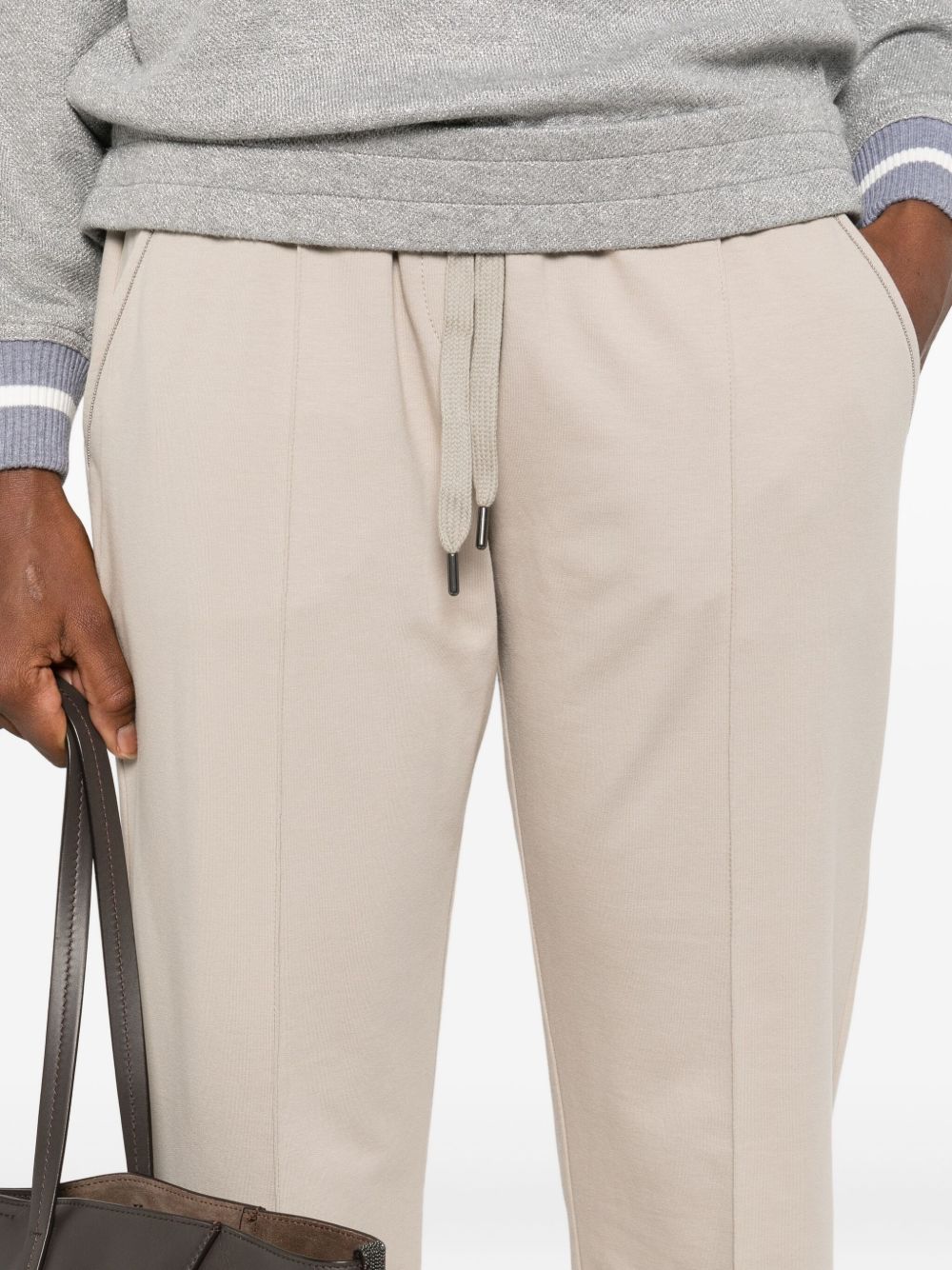 Brunello Cucinelli Beige Trouser Glam Steals