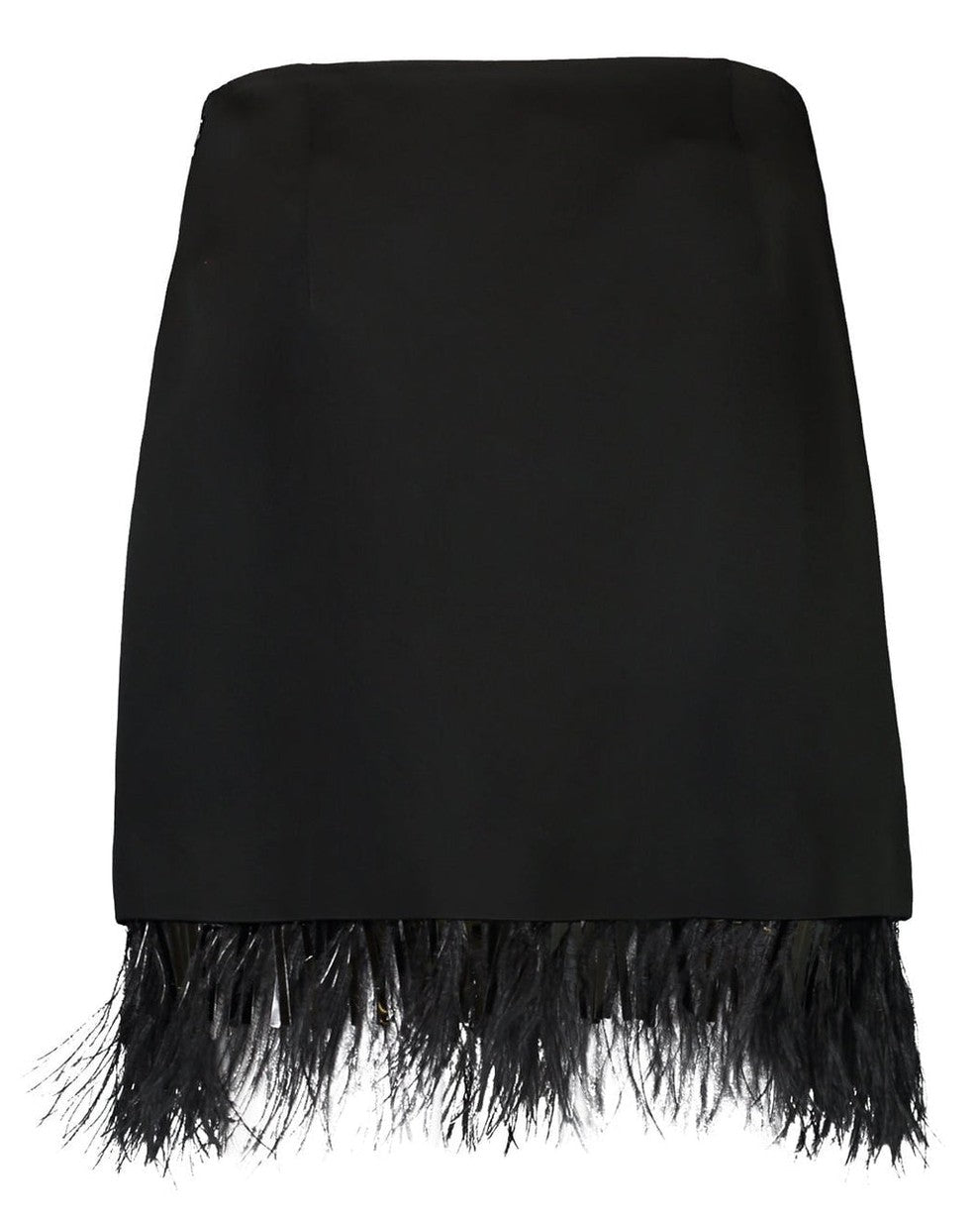 Brunello Cucinelli Black Acetate Mini Skirt Glam Steals