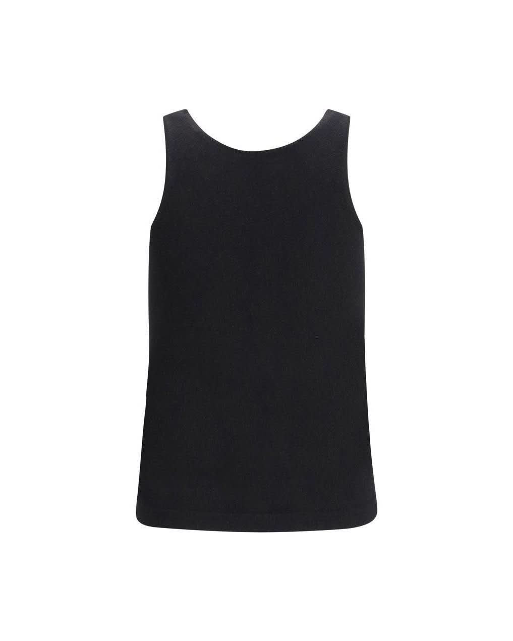 Brunello Cucinelli Black Cashmere Top