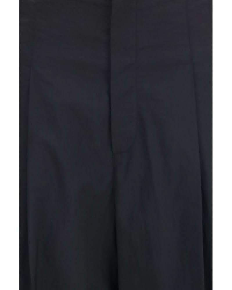 Brunello Cucinelli Black Cotton Casual Pant Glam Steals