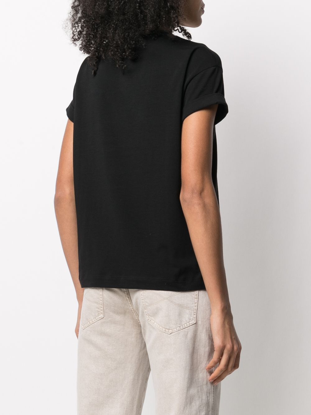 Brunello Cucinelli Black T-shirt and Polo Glam Steals