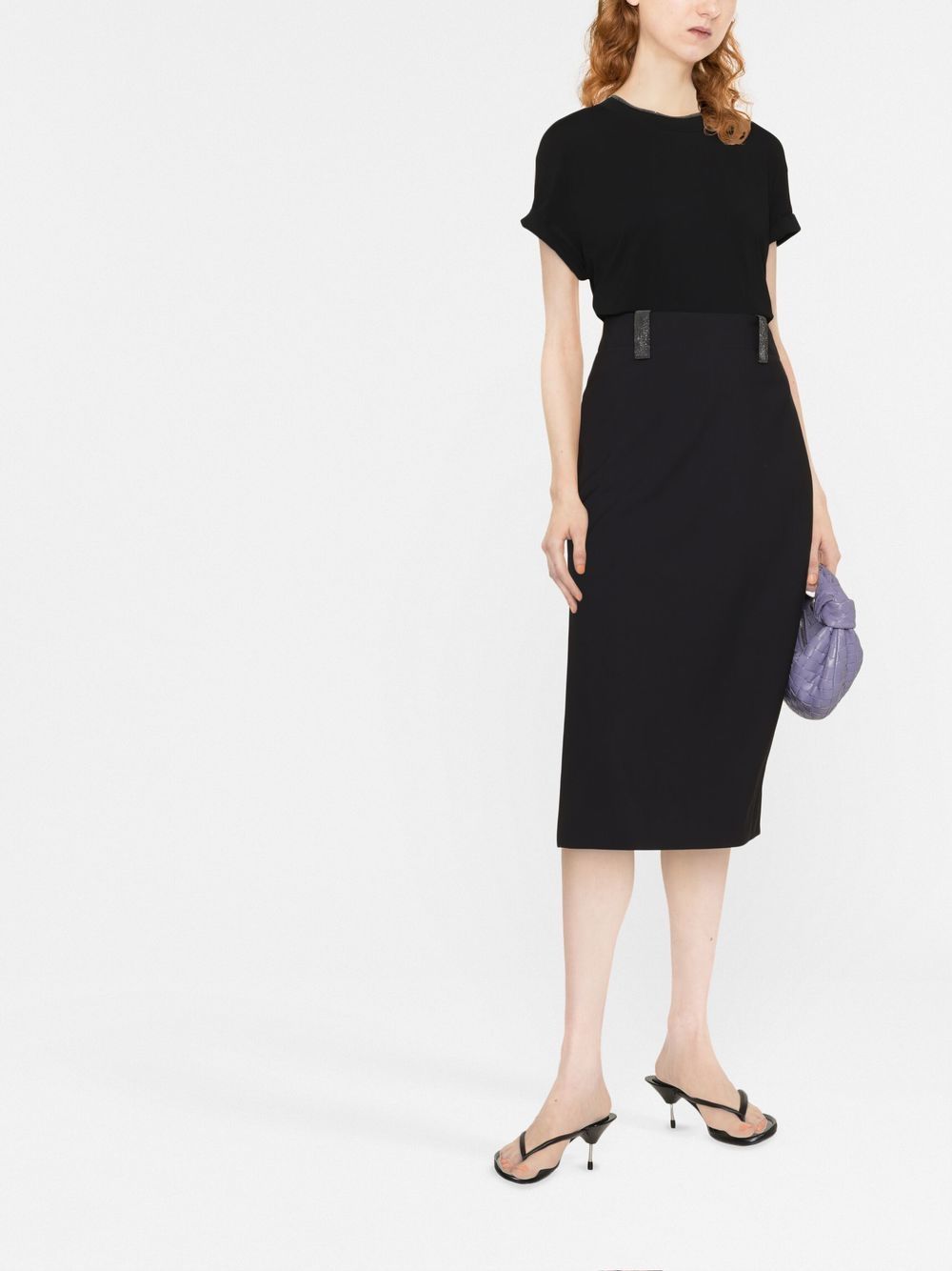 Brunello Cucinelli Black T-shirt and Polo Glam Steals