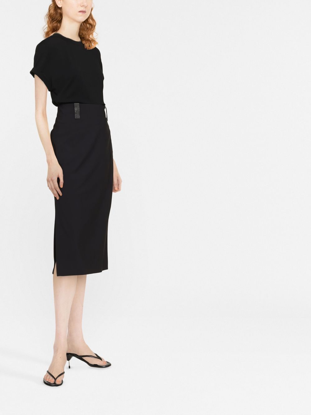 Brunello Cucinelli Black T-shirt and Polo Glam Steals