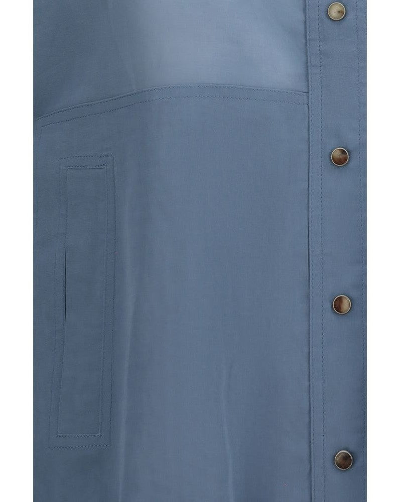 Brunello Cucinelli Blue Cotton Clothing Glam Steals