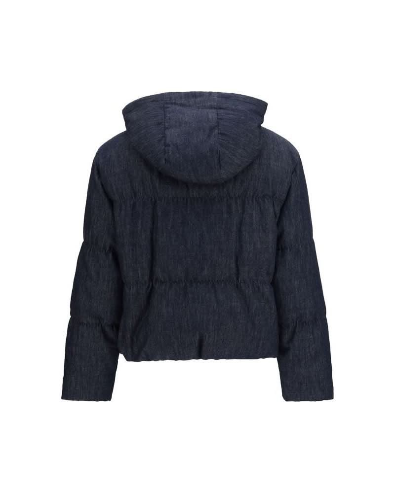 Brunello Cucinelli Blue Cotton Shell Jacket Glam Steals