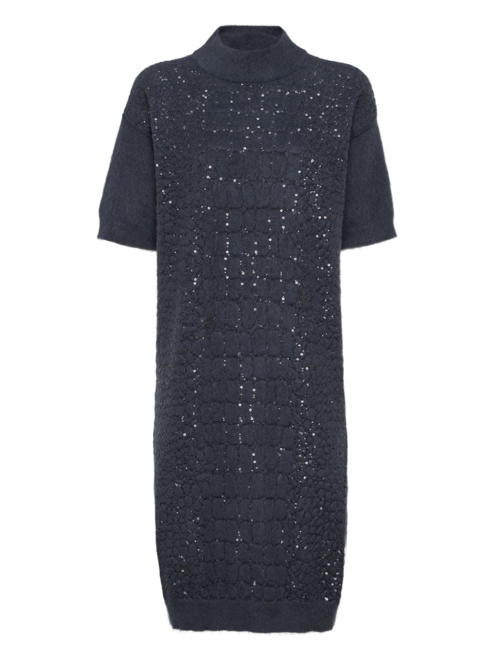 Brunello Cucinelli Blue Dress Glam Steals