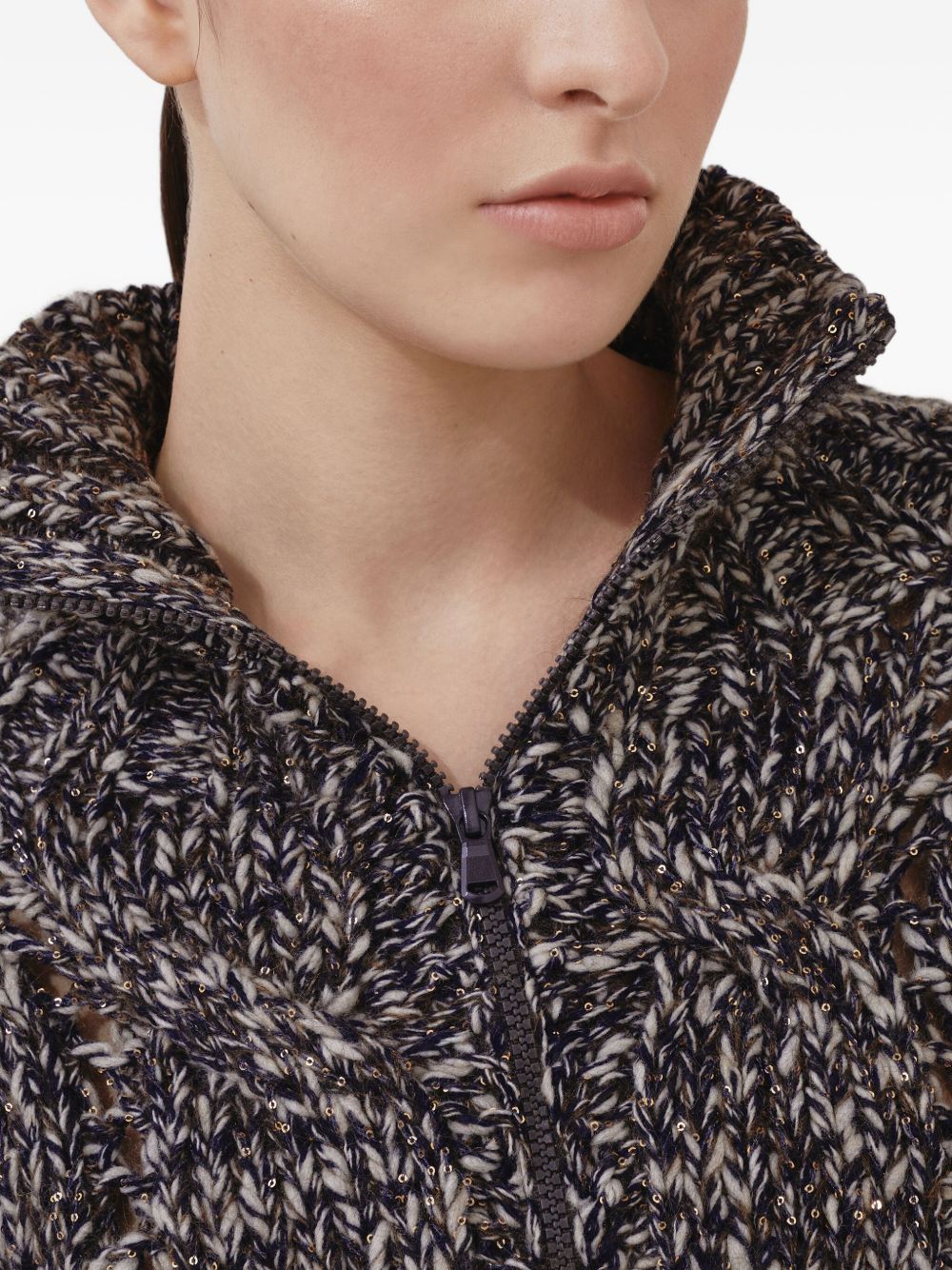 Brunello Cucinelli Blue Sweater Glam Steals