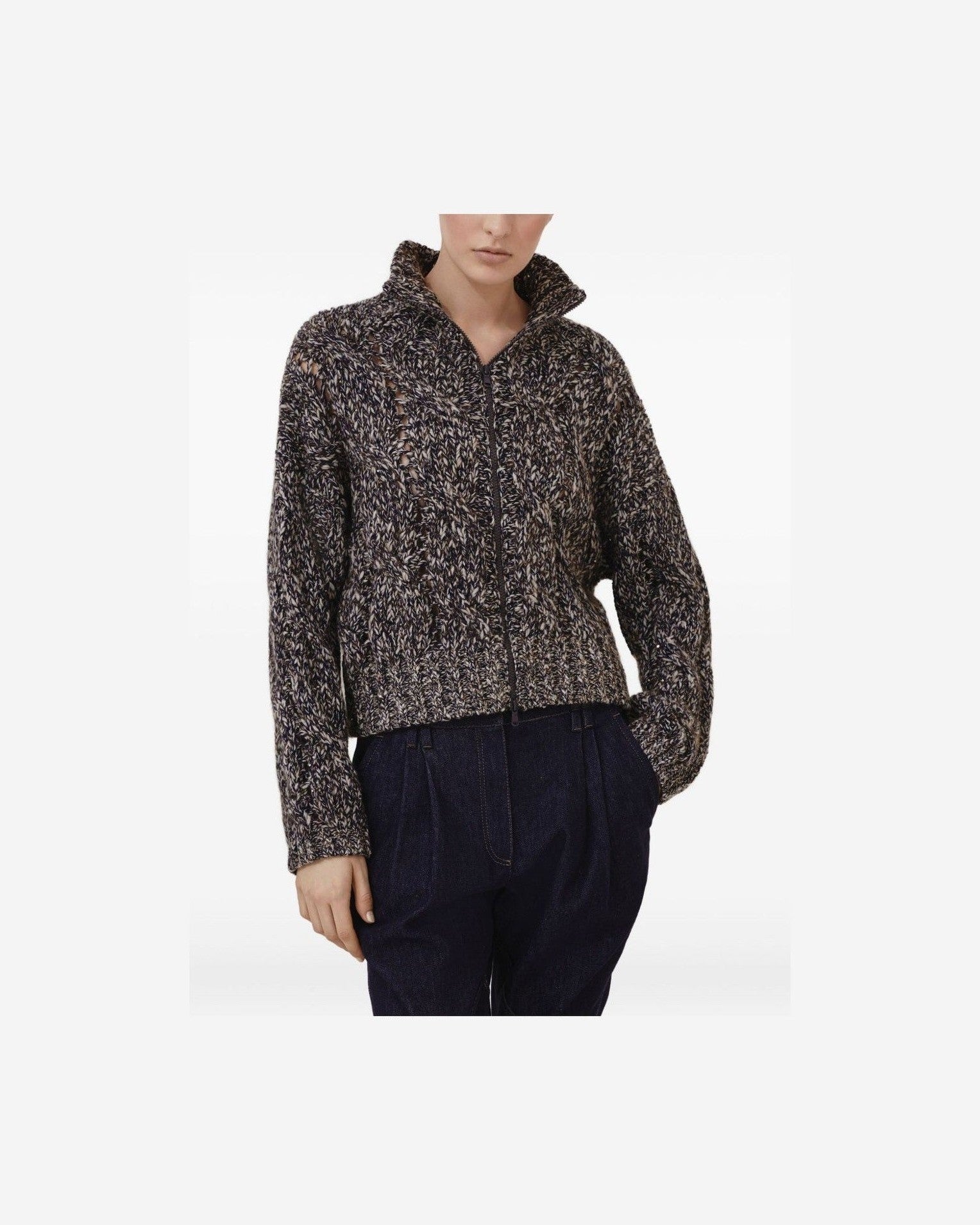 Brunello Cucinelli Blue Sweater Glam Steals