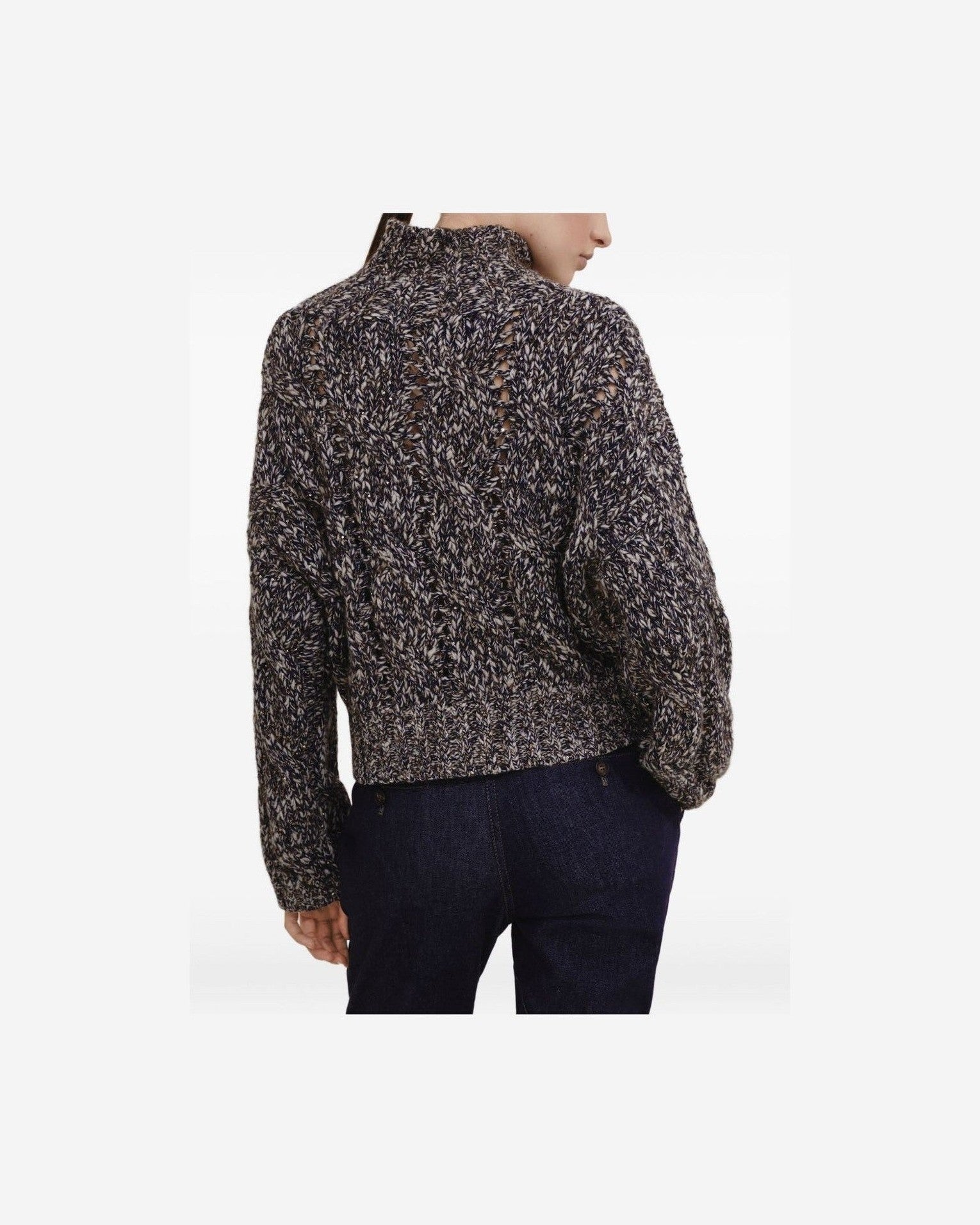 Brunello Cucinelli Blue Sweater Glam Steals