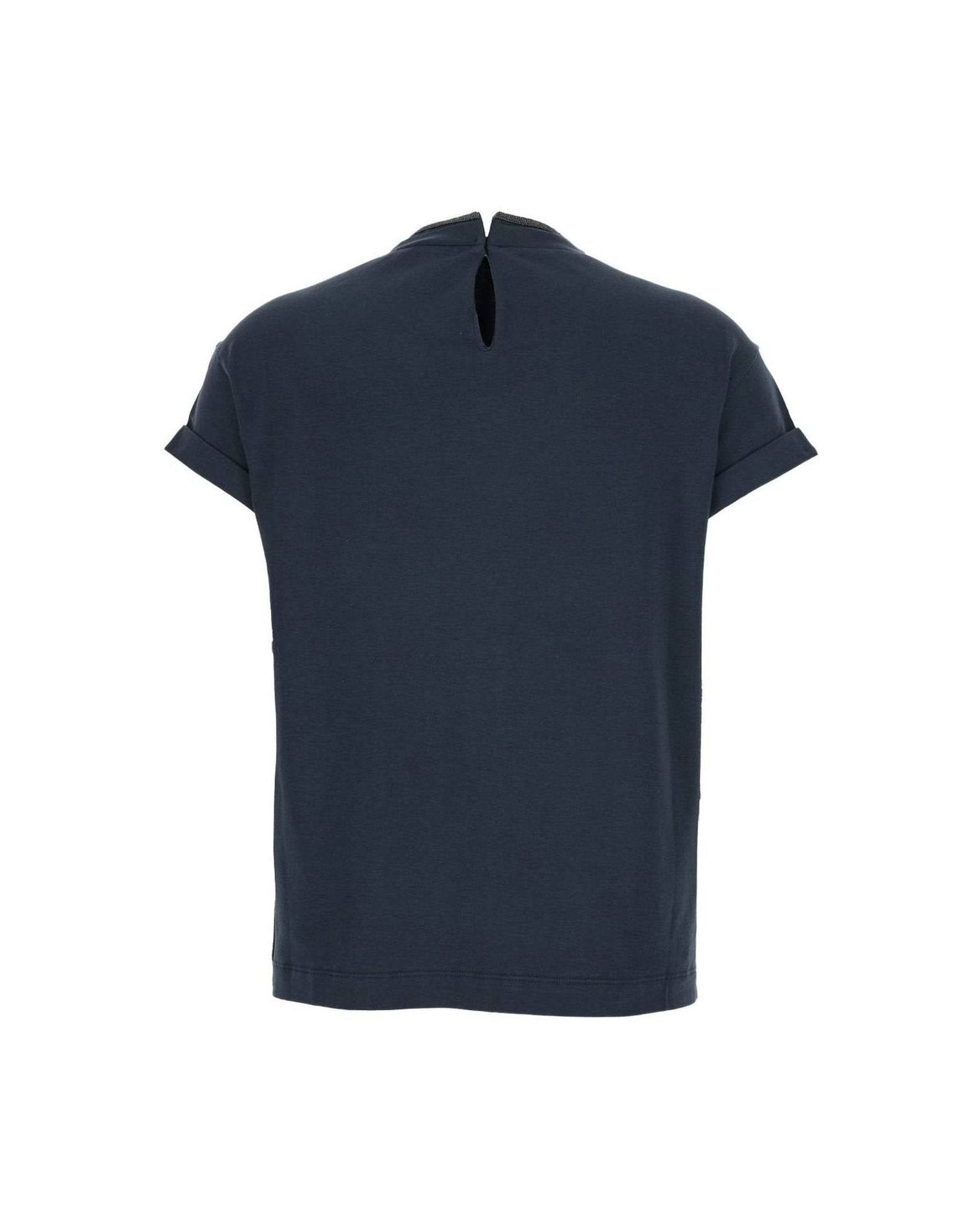 Brunello Cucinelli Blue T-shirt and Polo Glam Steals